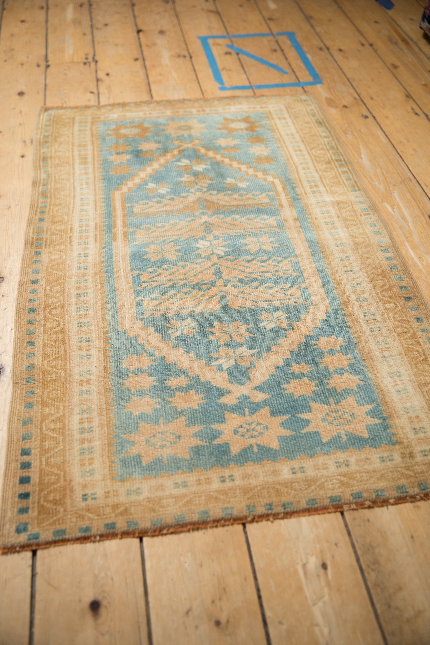 2.5x4 Vintage Distressed Oushak Rug by Old New House® - product image 6 for Resin Society