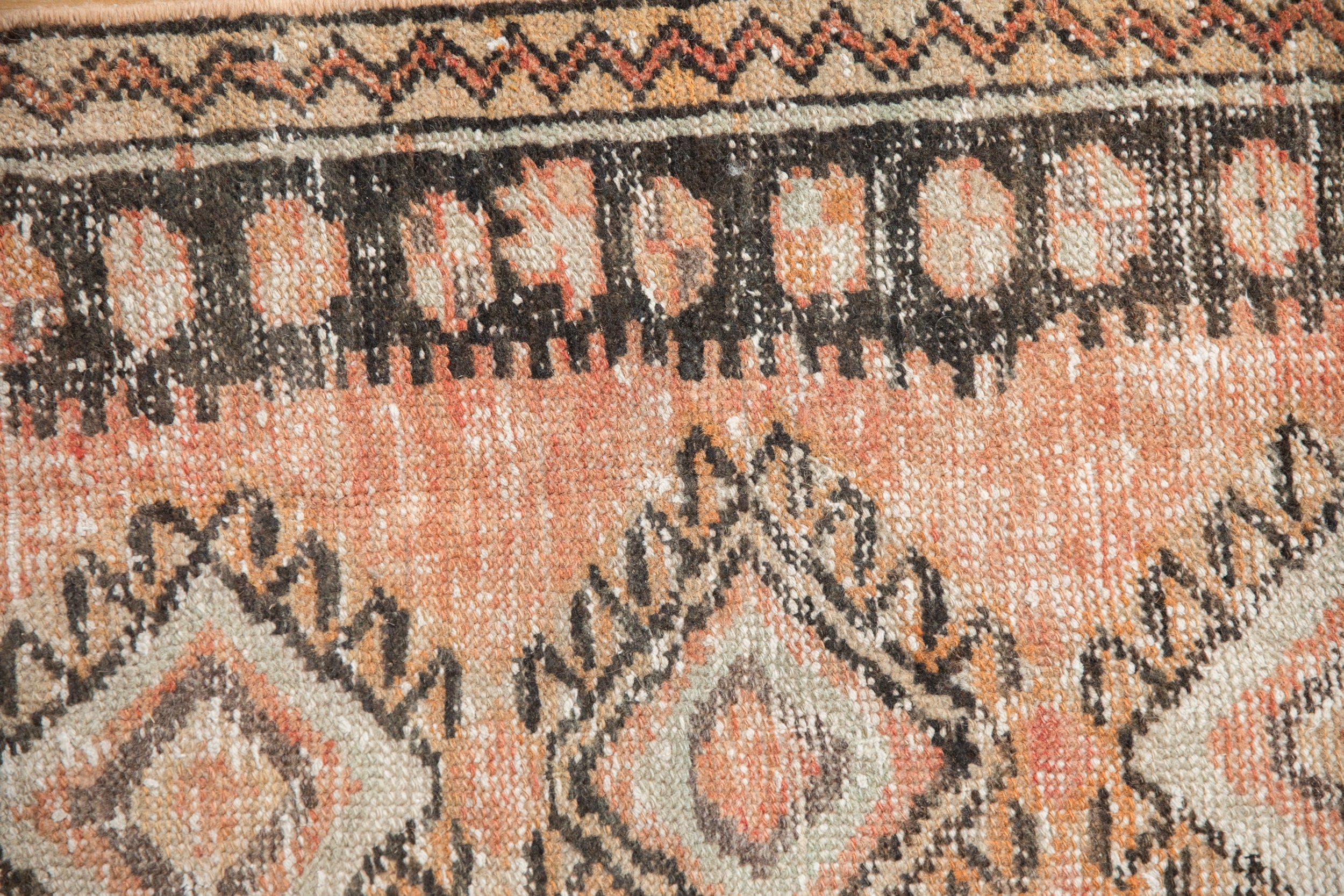 2x4.5 Vintage Distressed Oushak Rug Runner by Old New House® - product image 3 for Resin Society