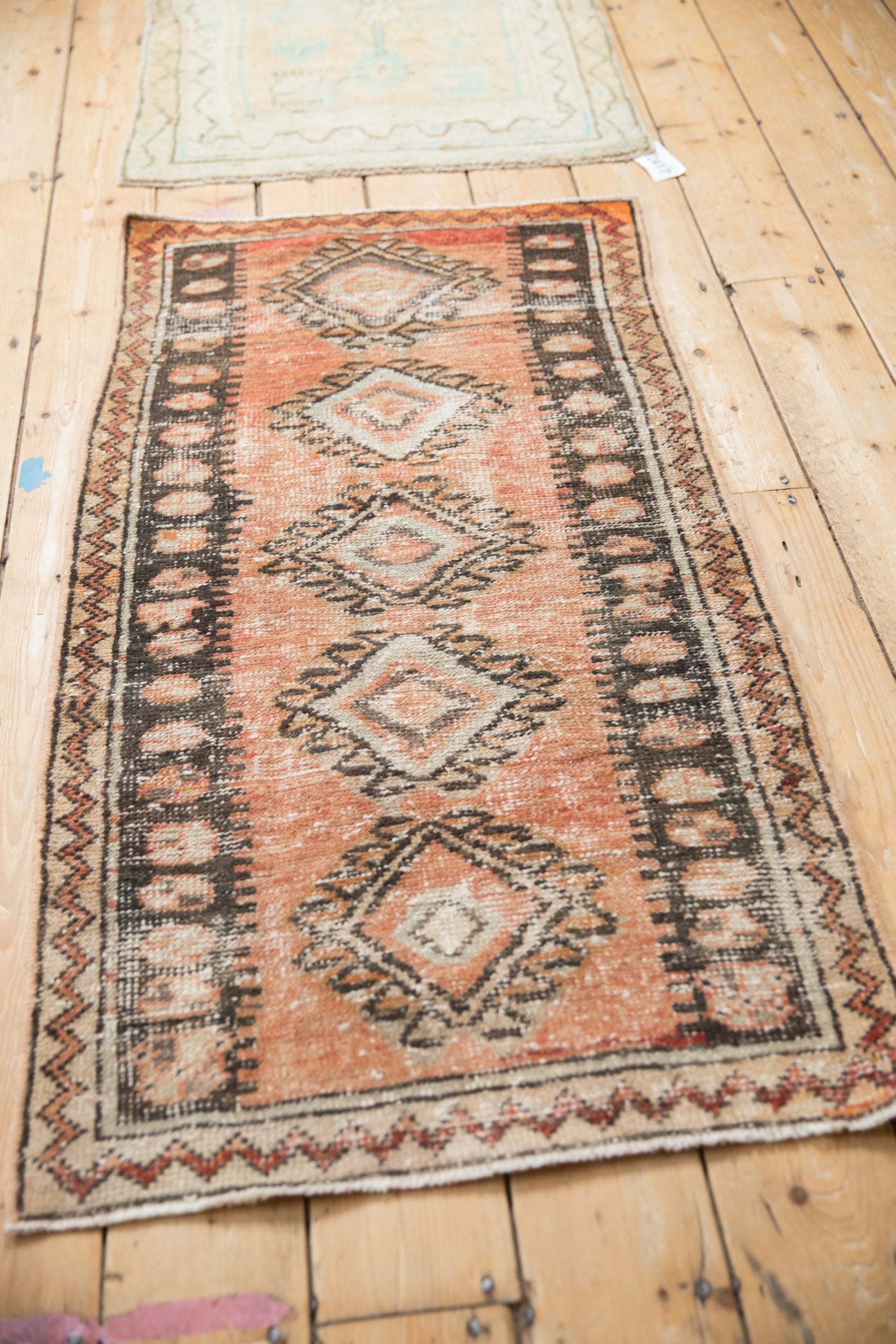 2x4.5 Vintage Distressed Oushak Rug Runner by Old New House® - product image 7 for Resin Society