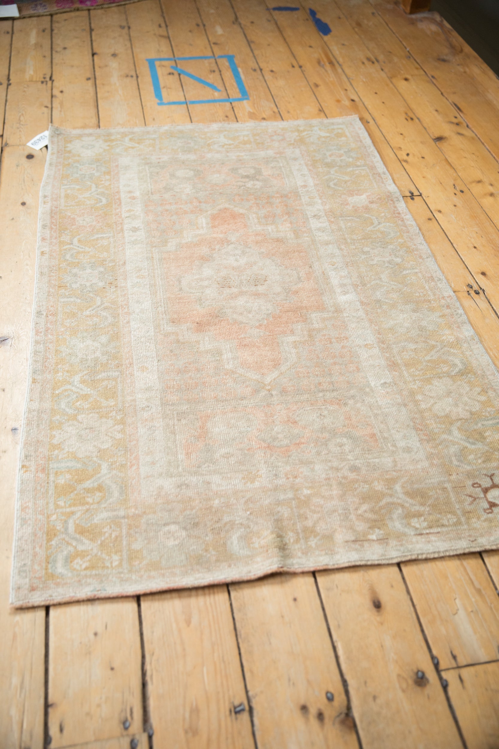 3x5 Vintage Distressed Oushak Rug