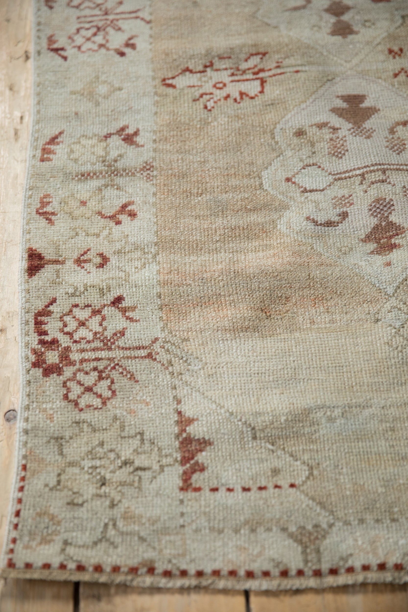 2.5x4 Vintage Distressed Oushak Rug by Old New House® - product image 6 for Resin Society