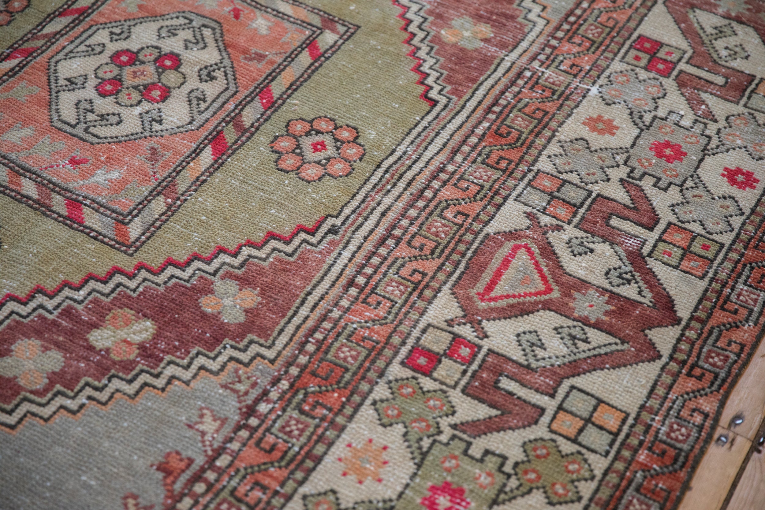 5.5x8.5 Vintage Distressed Oushak Carpet by Old New House® - product image 10 for Resin Society