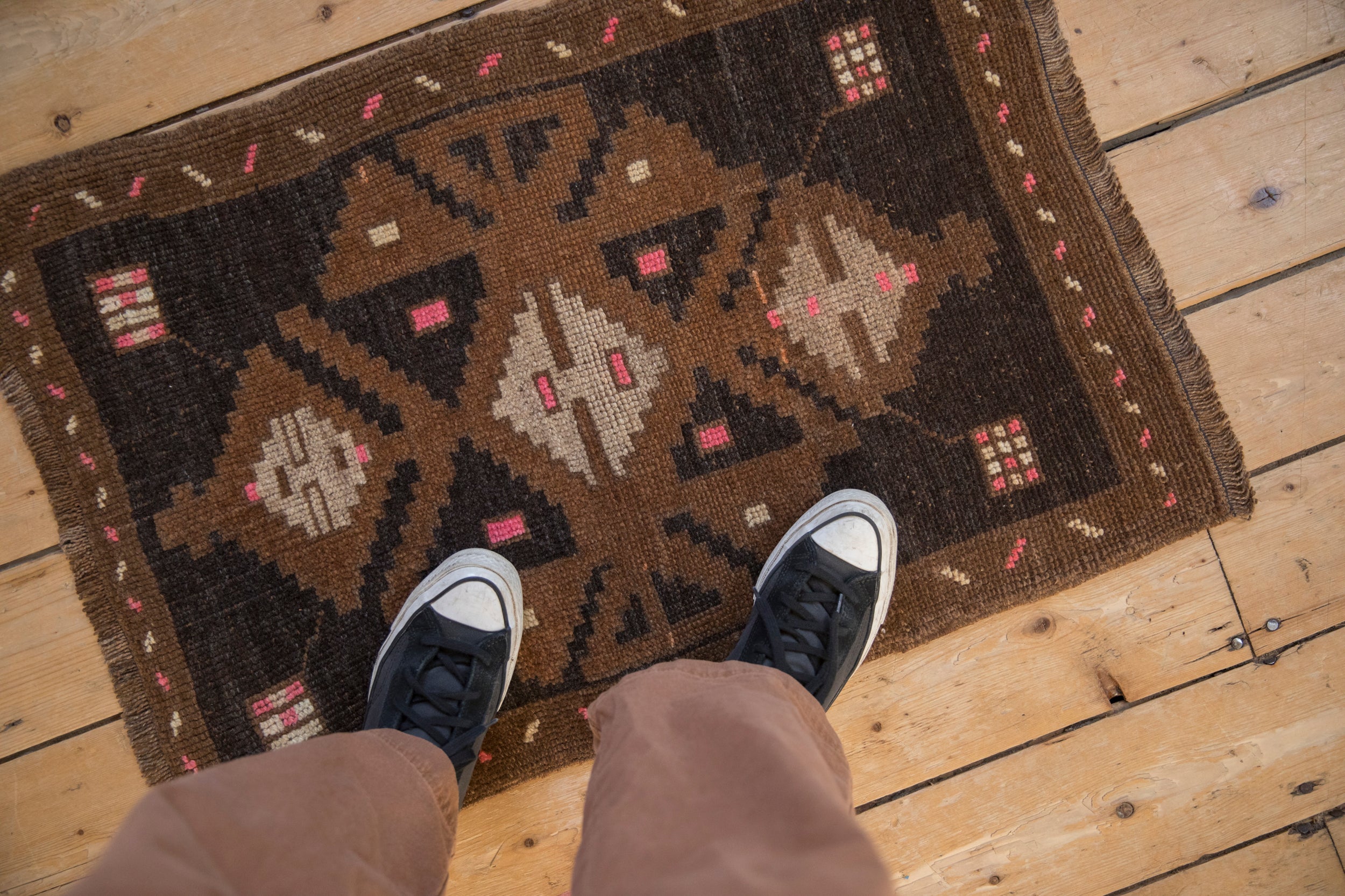 2x3 Vintage Distressed Kars Rug Mat