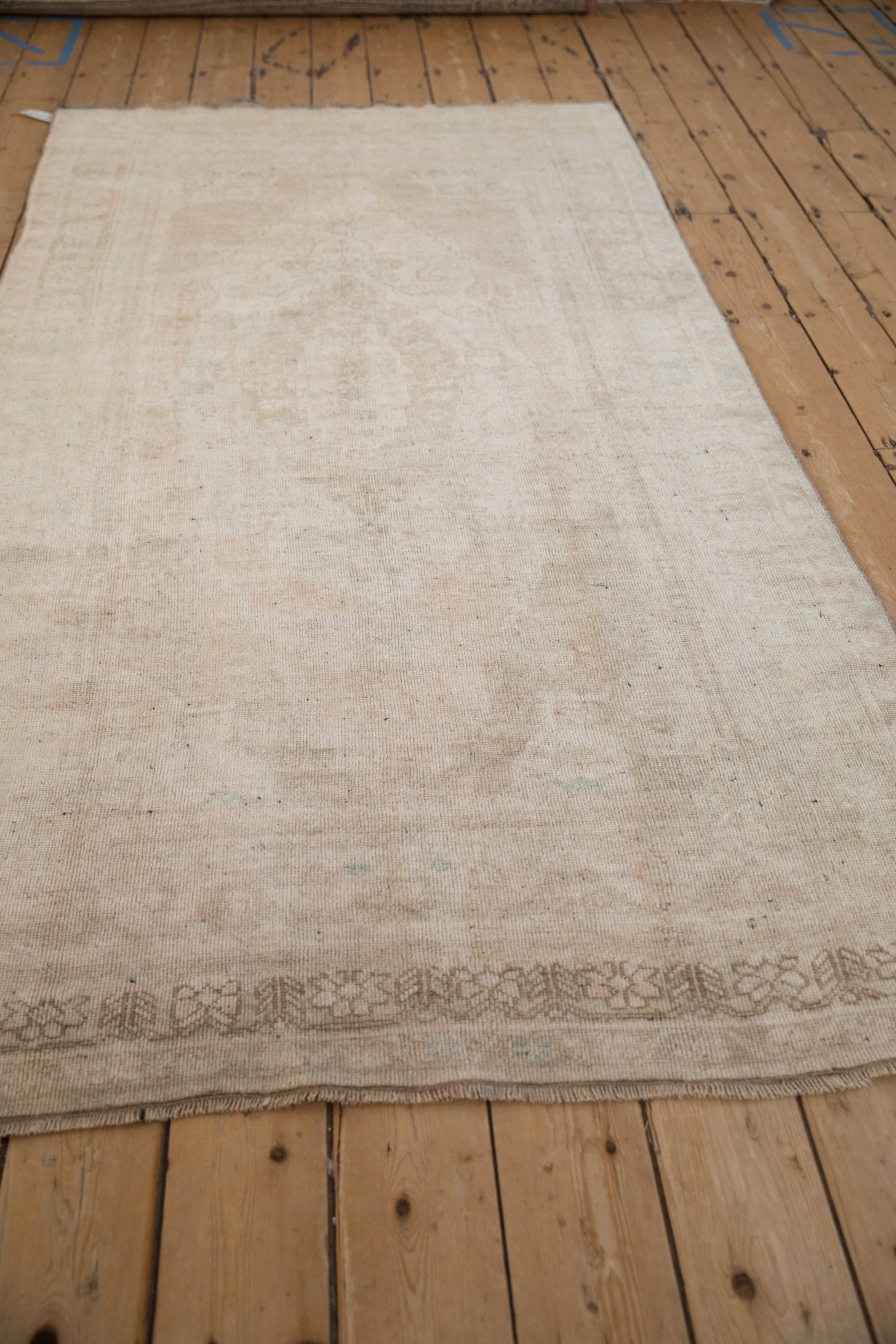4x8 Vintage Distressed Oushak Rug Runner by Old New House® - product image 5 for Resin Society