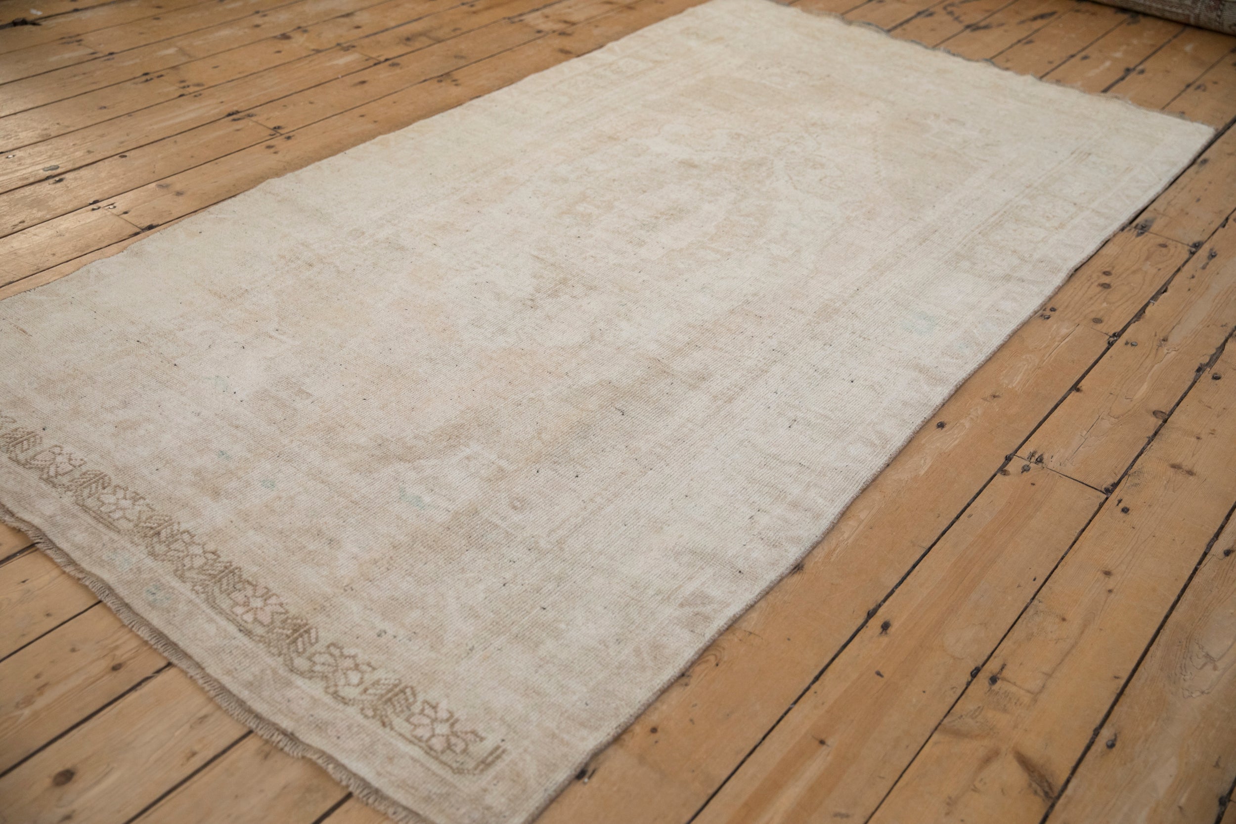 4x8 Vintage Distressed Oushak Rug Runner by Old New House® - product image 6 for Resin Society