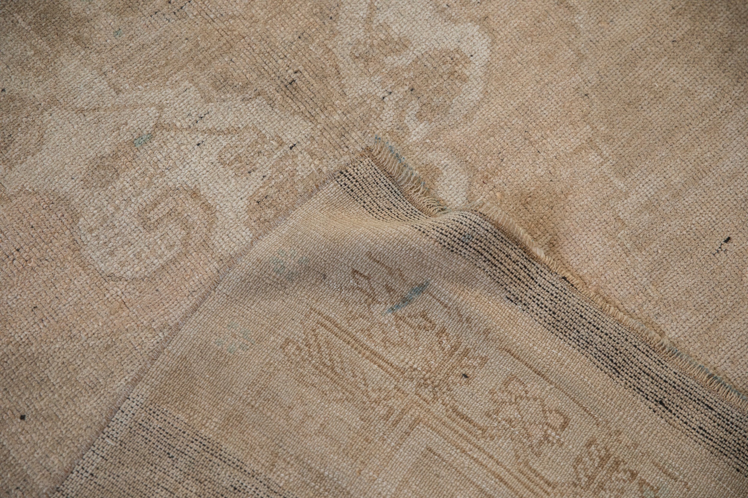4x8 Vintage Distressed Oushak Rug Runner by Old New House® - product image 11 for Resin Society