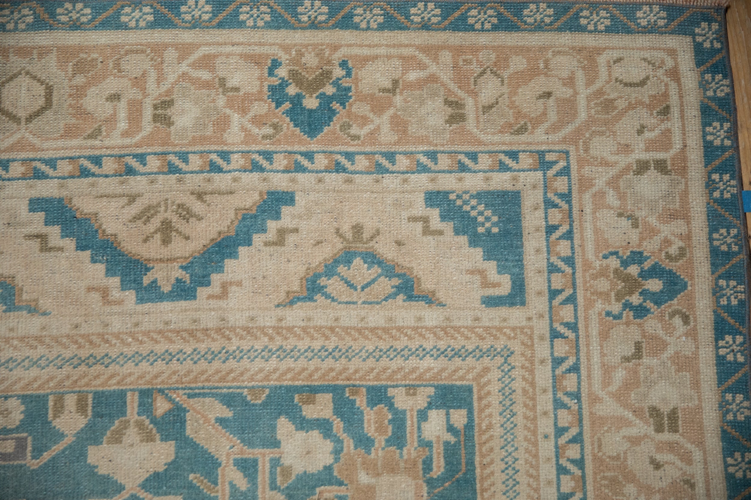 6x9.5 Vintage Distressed Oushak Carpet by Old New House® - product image 3 for Resin Society