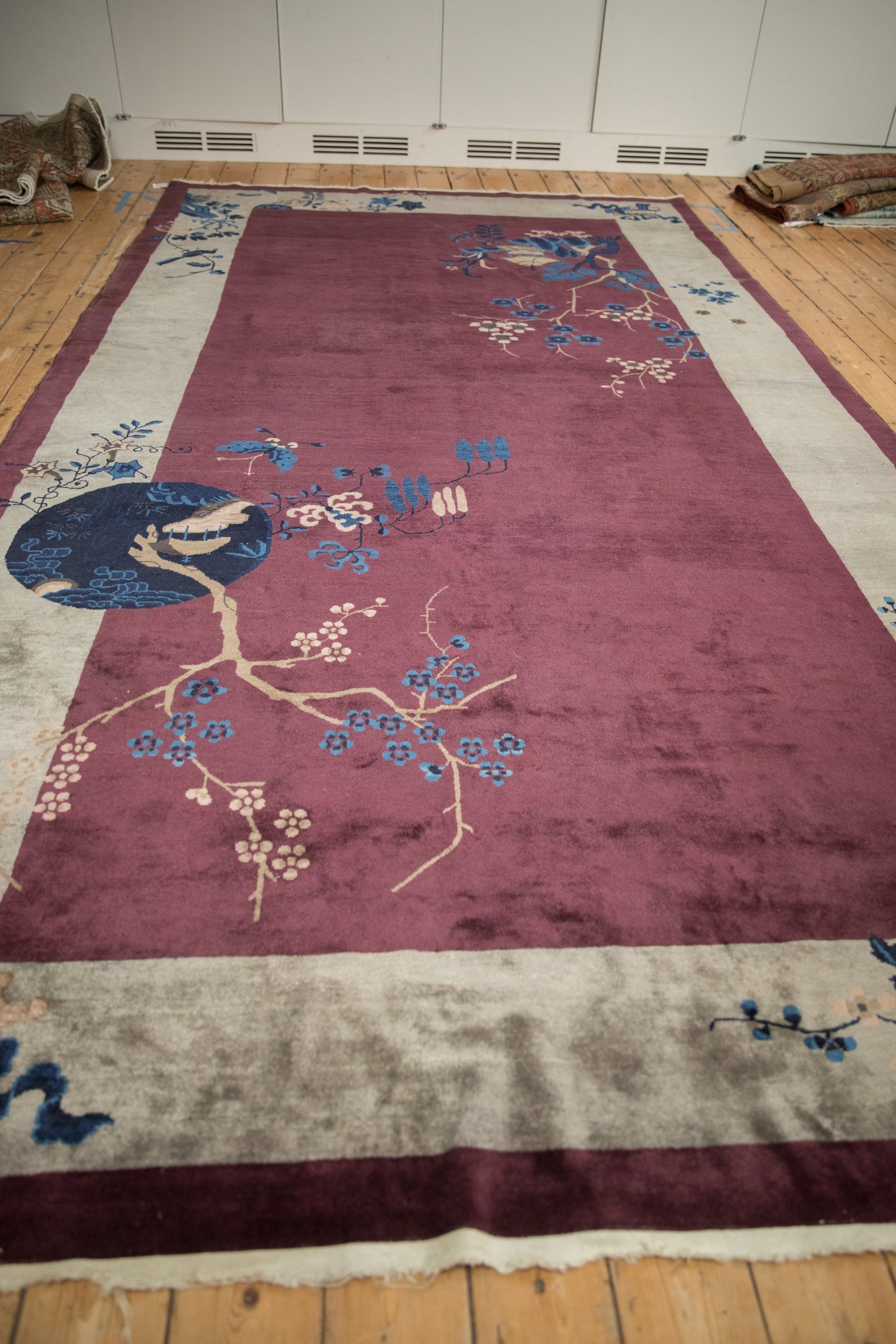 7x13.5 Antique Art Deco Carpet by Old New House® - product image 4 for Resin Society