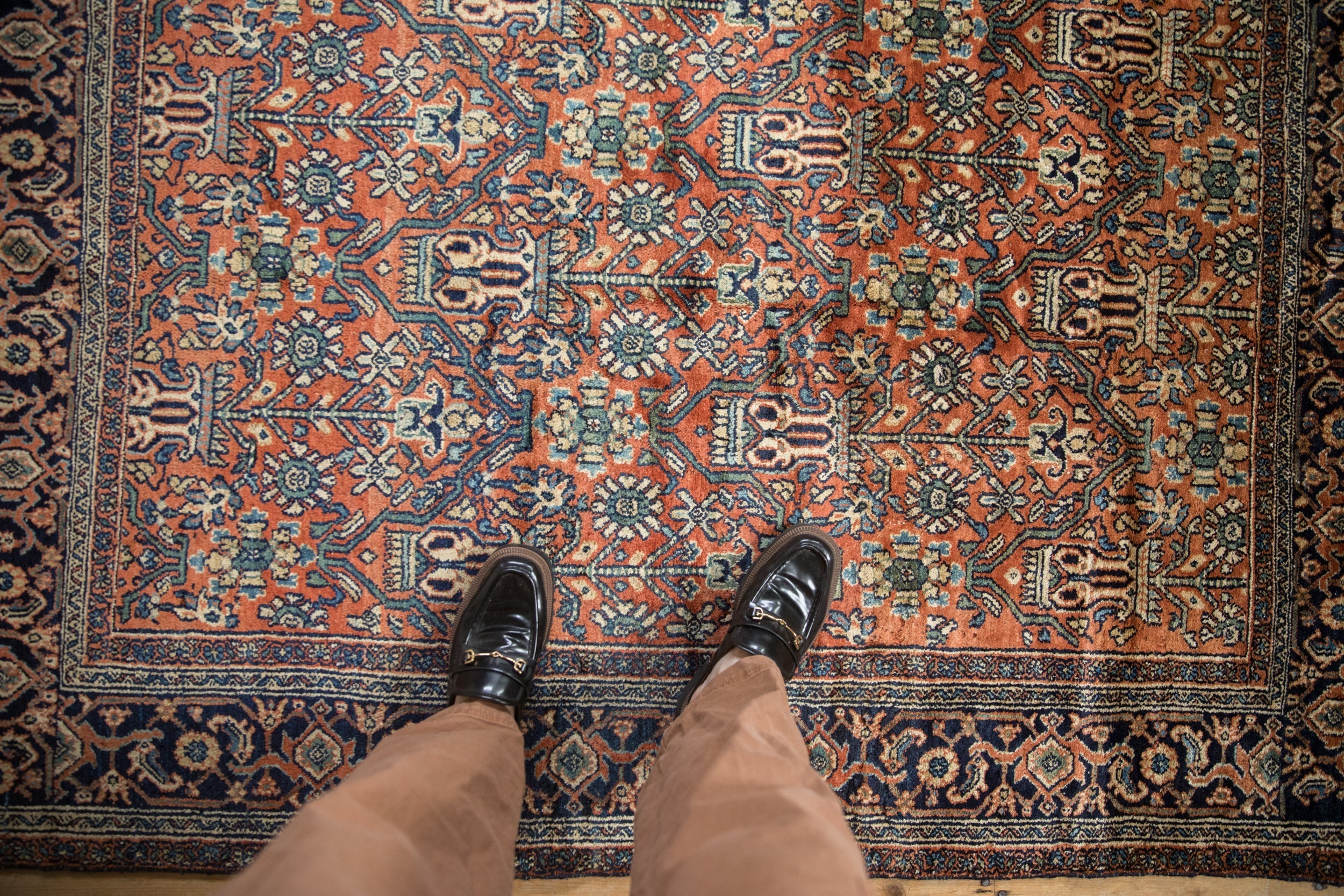 4.5x6 Vintage Fine Bibikabad Rug by Old New House® - product image 2 for Resin Society