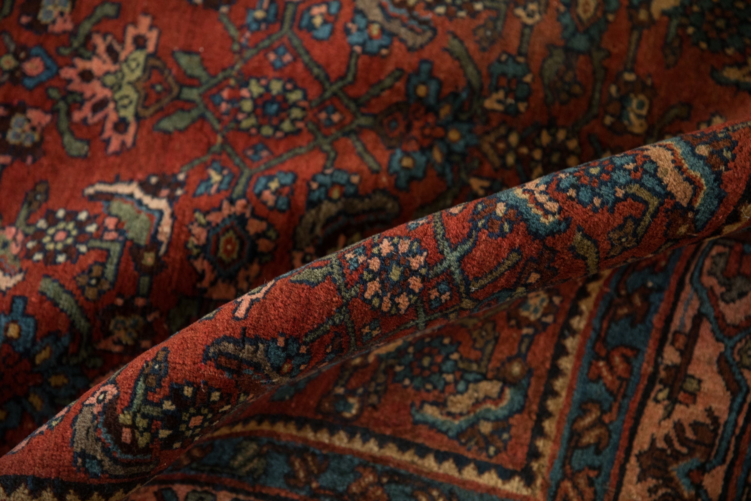3.5x5.5 Antique Bijar Rug by Old New House® - product image 10 for Resin Society