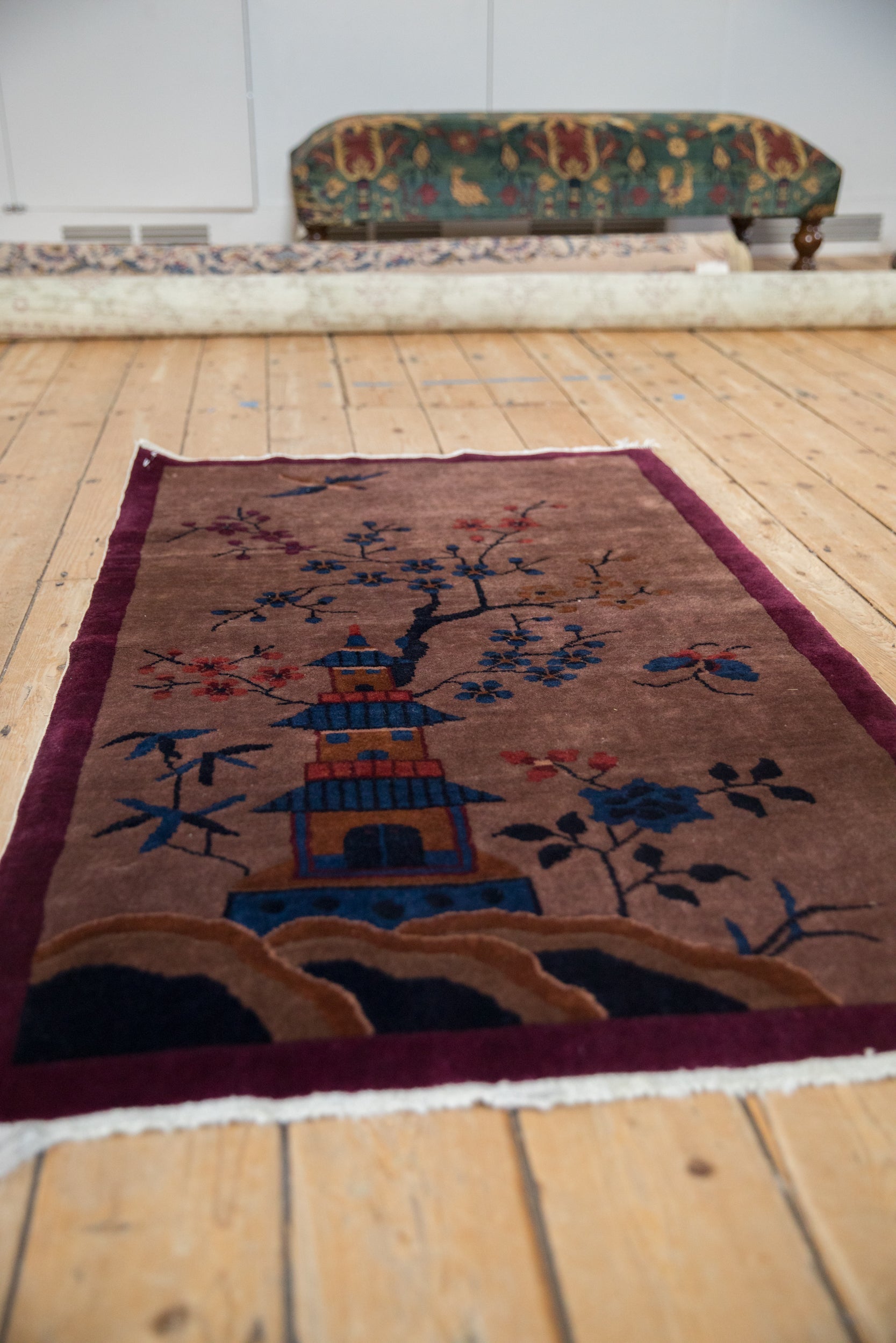2.5x4.5 Vintage Art Deco Rug by Old New House® - product image 4 for Resin Society