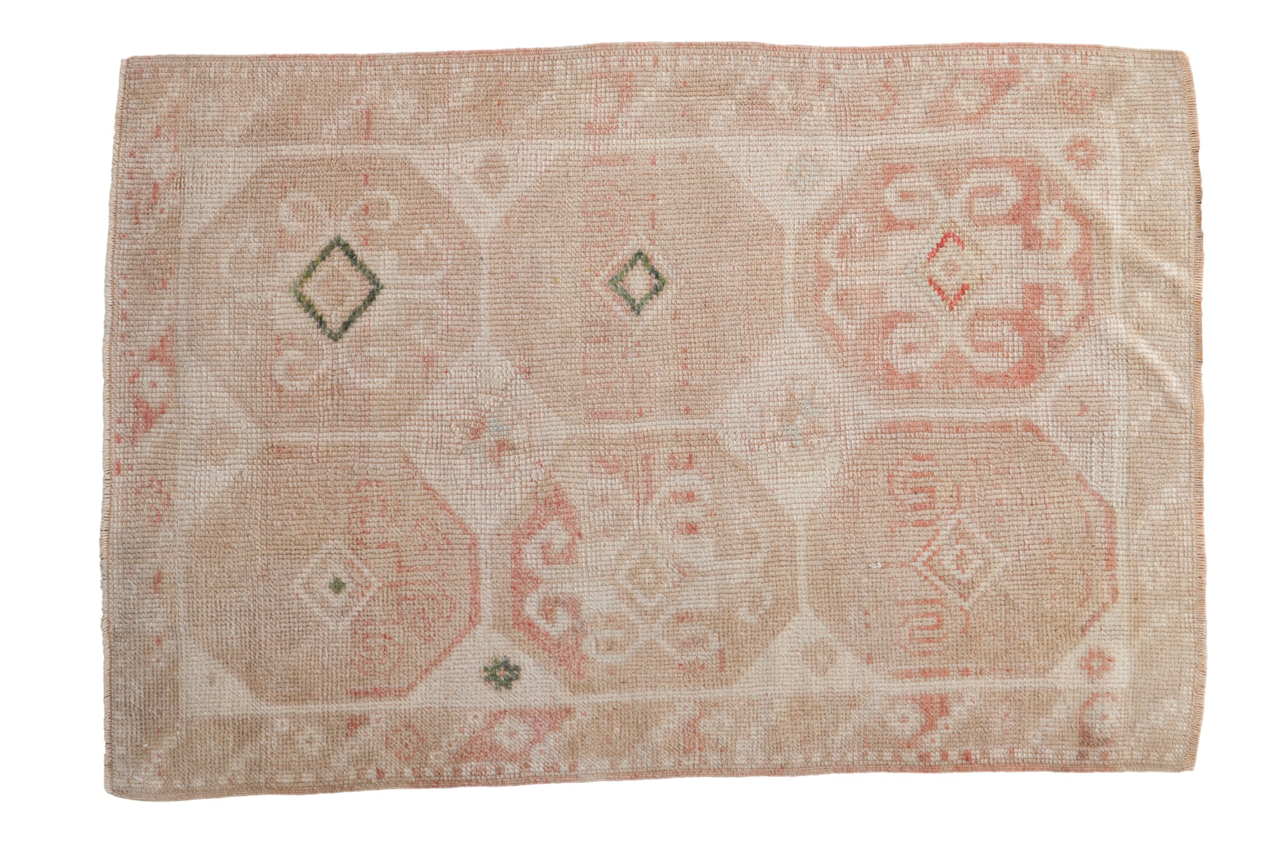2.5x4 Vintage Distressed Dosemealti Rug