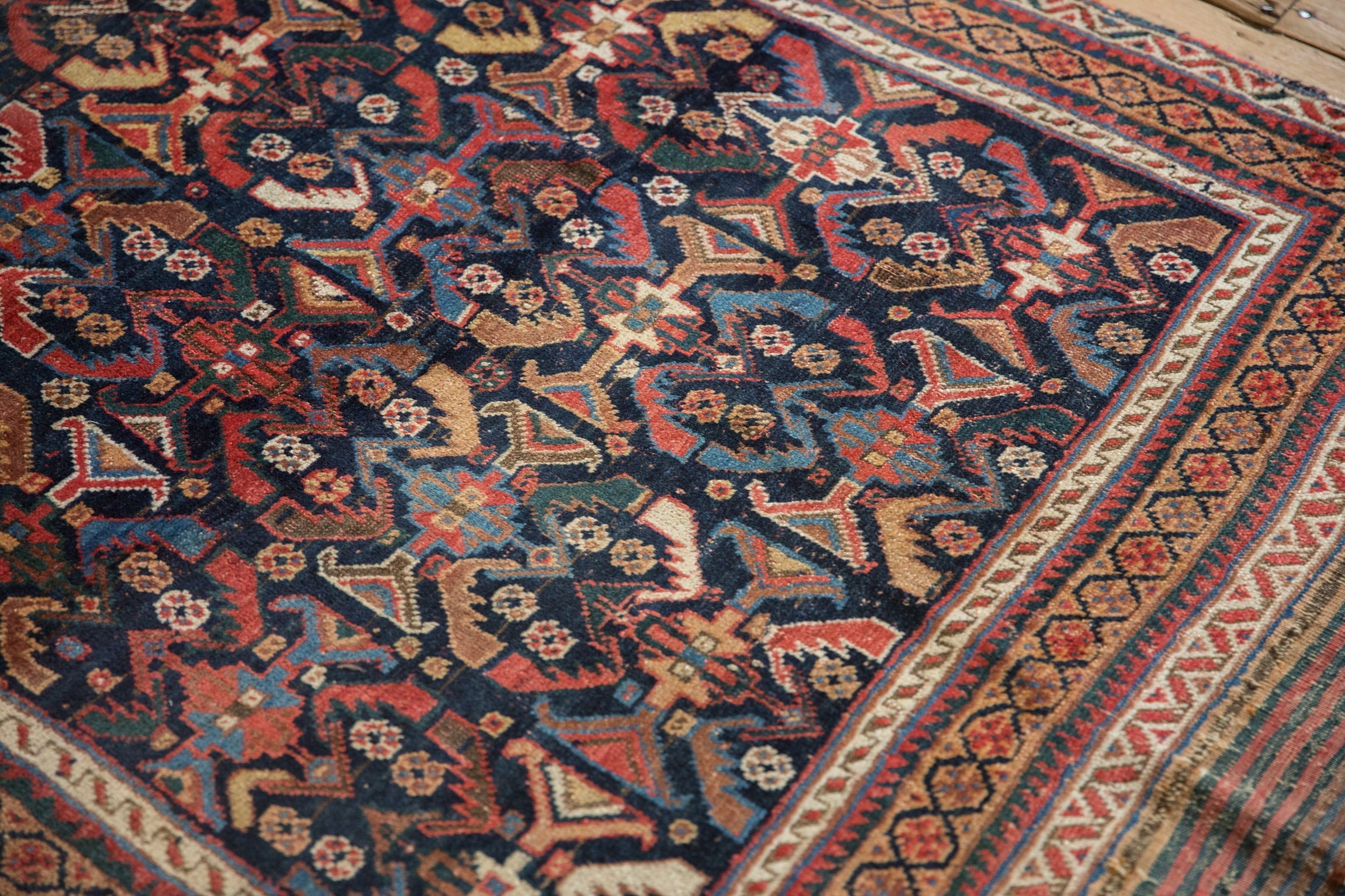 4x5.5 Antique Afshar Rug by Old New House® - product image 5 for Resin Society
