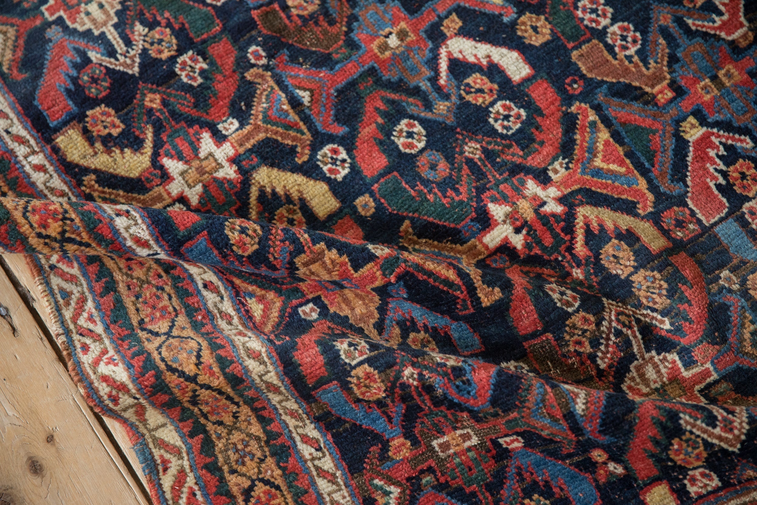 4x5.5 Antique Afshar Rug by Old New House® - product image 10 for Resin Society
