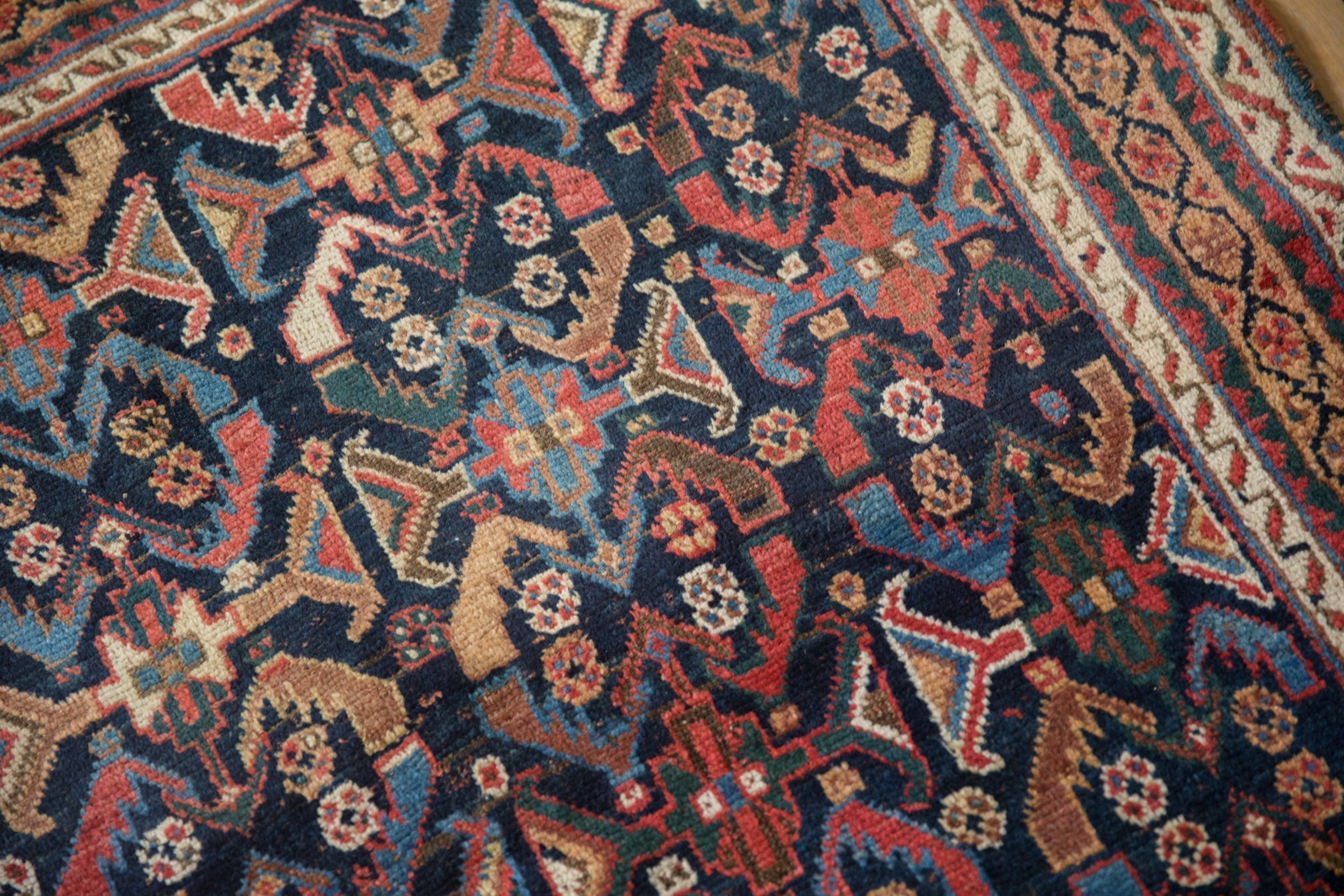 4x5.5 Antique Afshar Rug by Old New House® - product image 12 for Resin Society