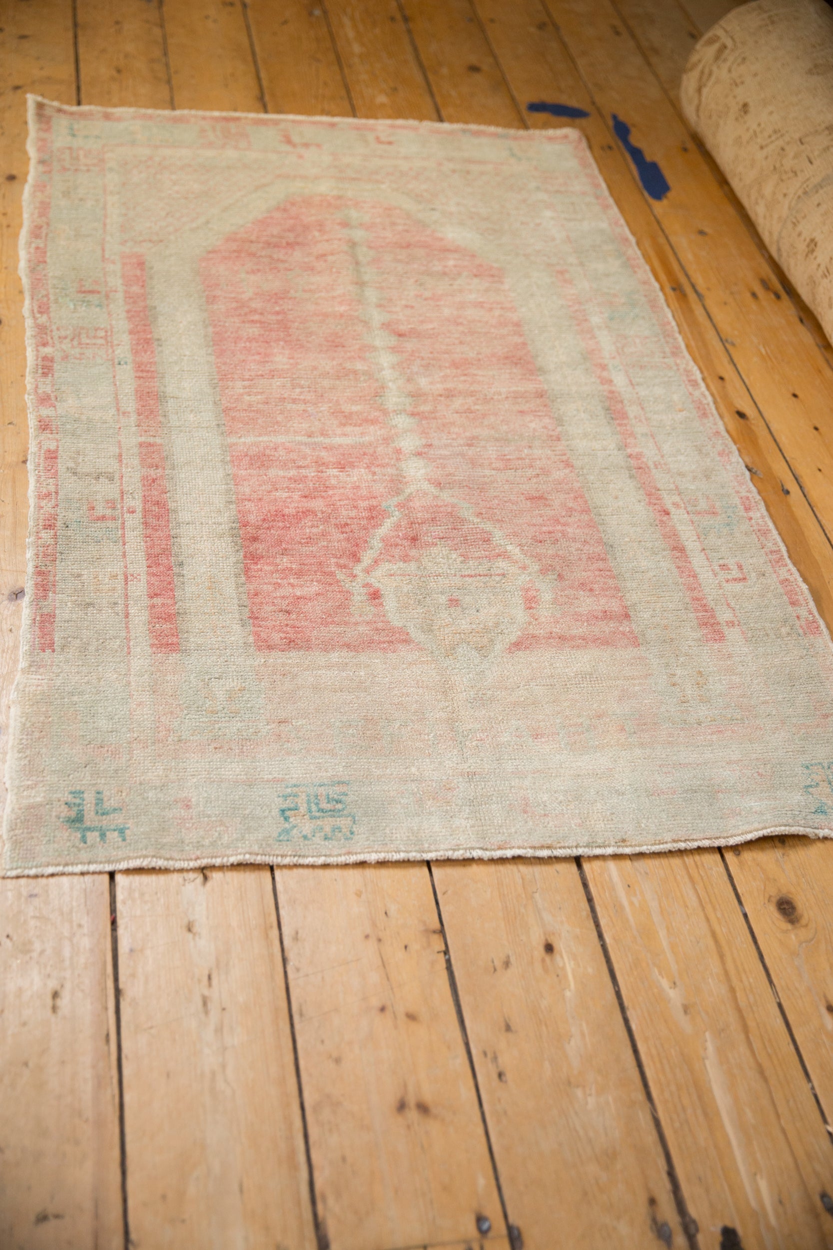 3x4.5 Vintage Distressed Oushak Rug by Old New House® - product image 4 for Resin Society