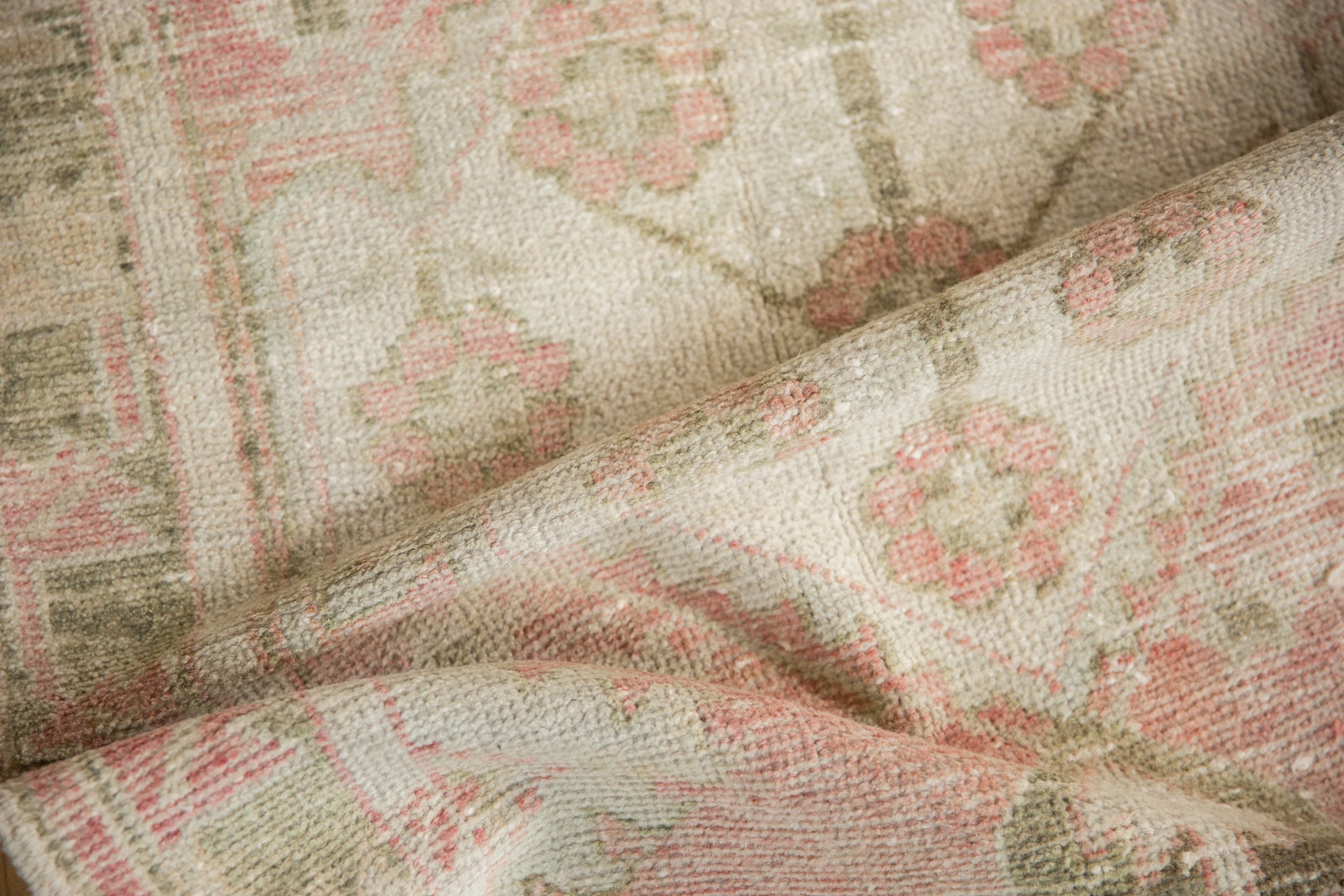 2.5x5.5 Vintage Distressed Oushak Rug Runner by Old New House® - product image 7 for Resin Society