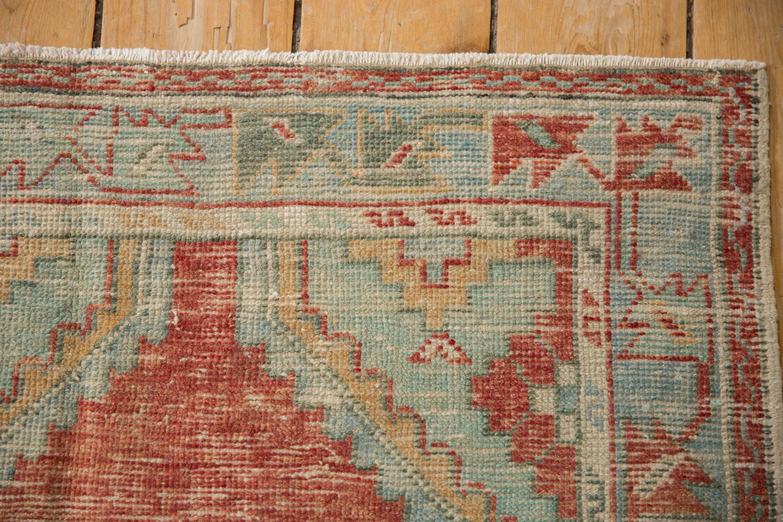 2.5x5 Vintage Distressed Oushak Rug Runner by Old New House® - product image 3 for Resin Society