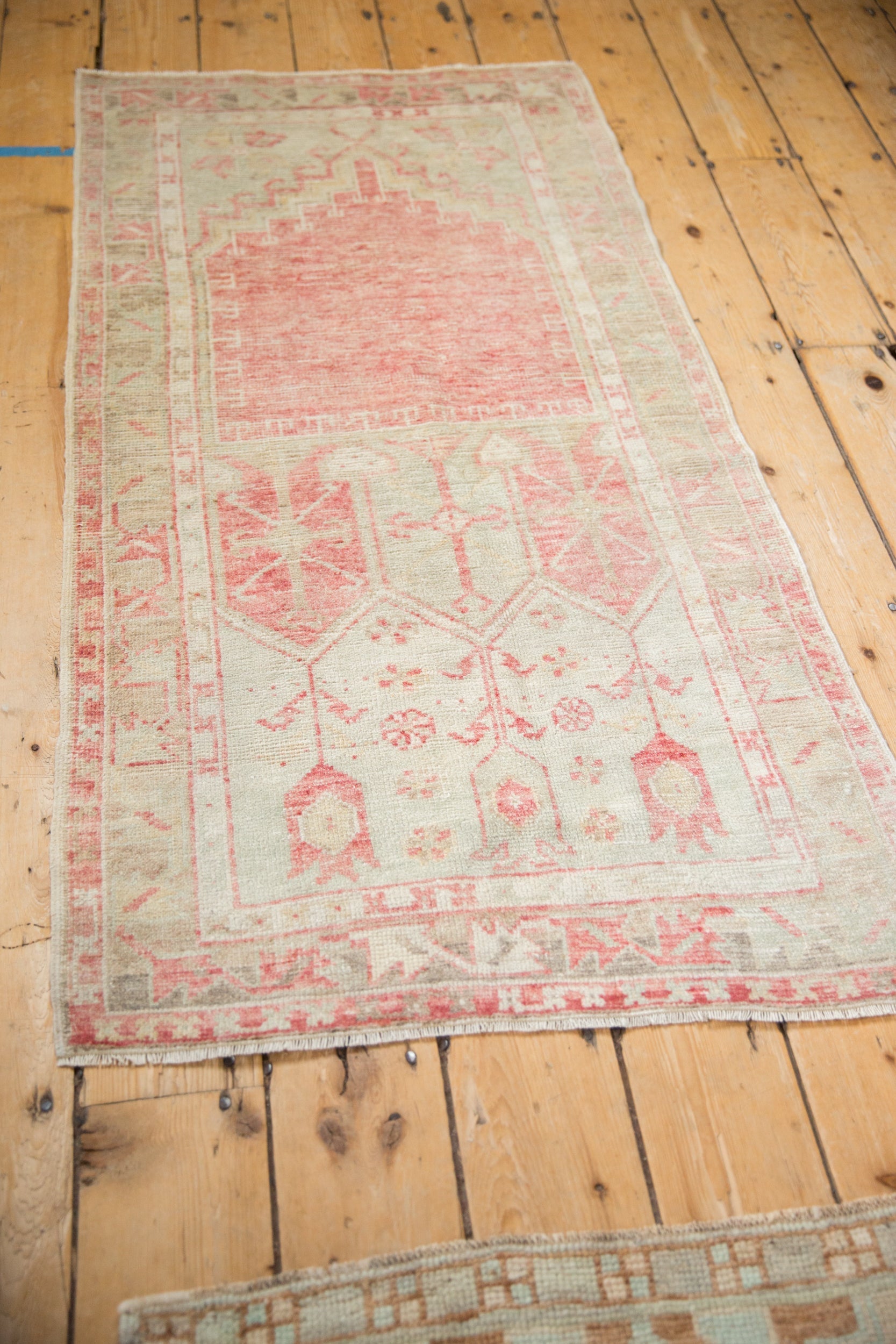 2.5x5 Vintage Distressed Oushak Rug Runner by Old New House® - product image 4 for Resin Society