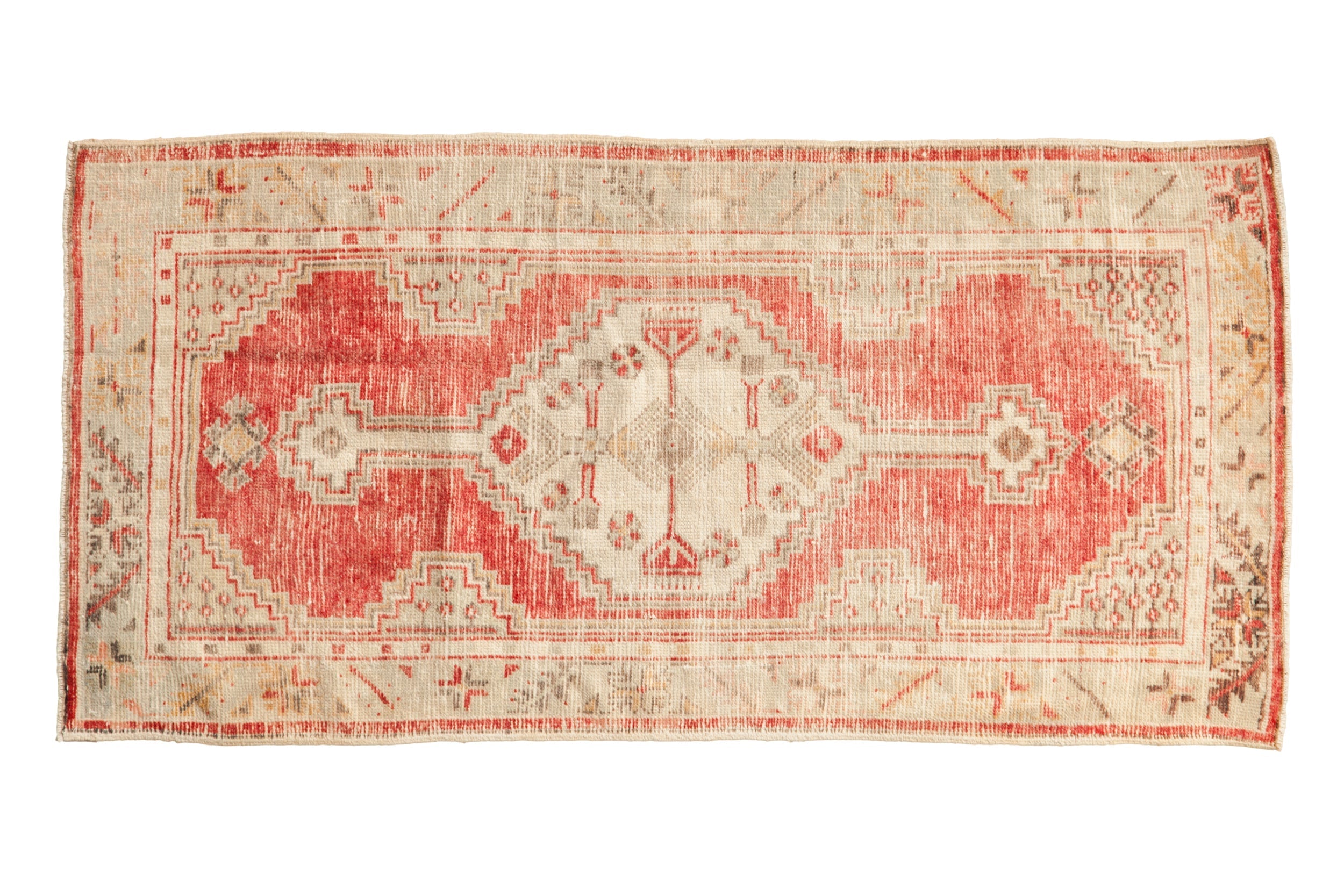 2.5x5 Vintage Distressed Oushak Rug Runner by Old New House® - main product image for Resin Society