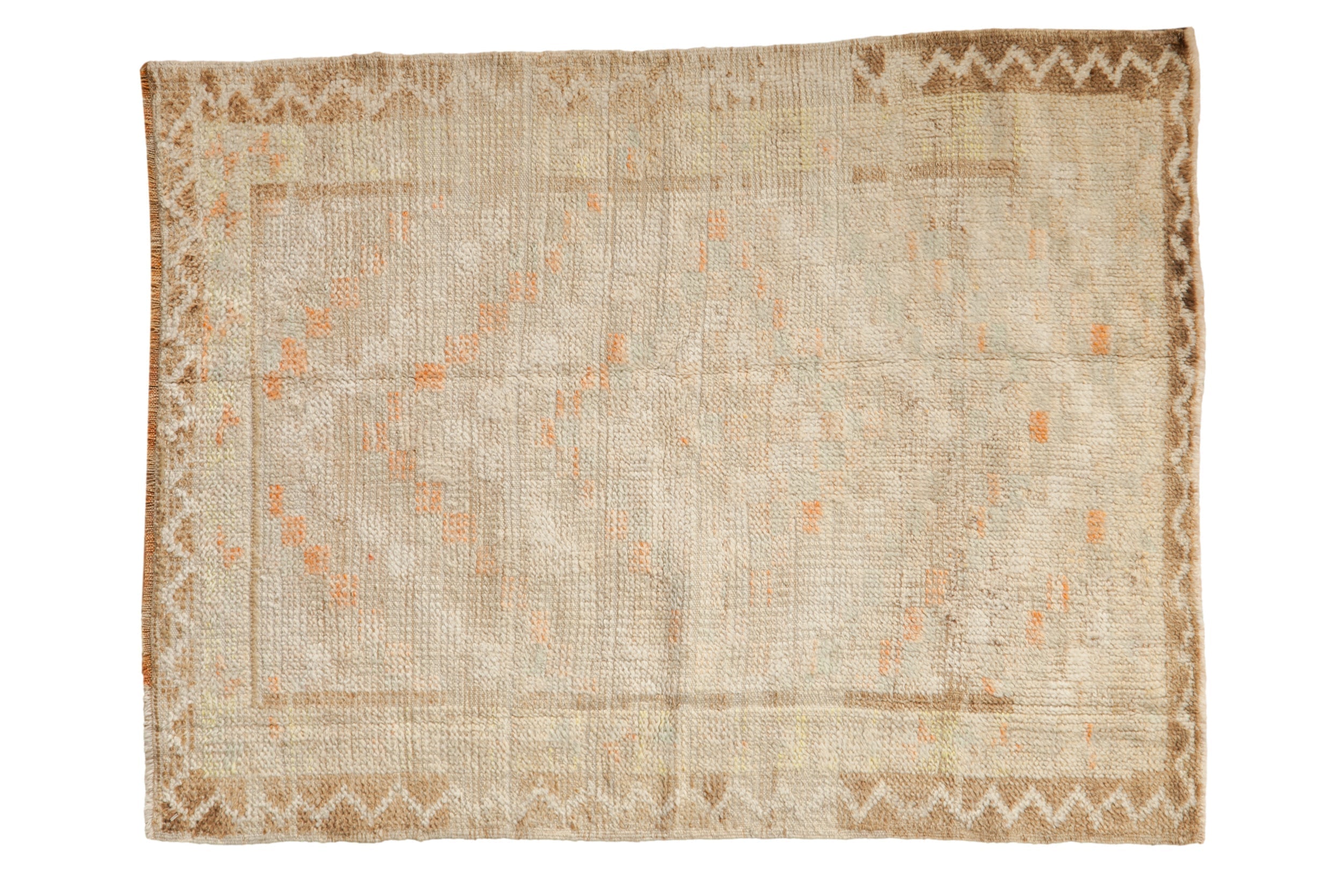 3x4 Vintage Distressed Tulu Square Rug