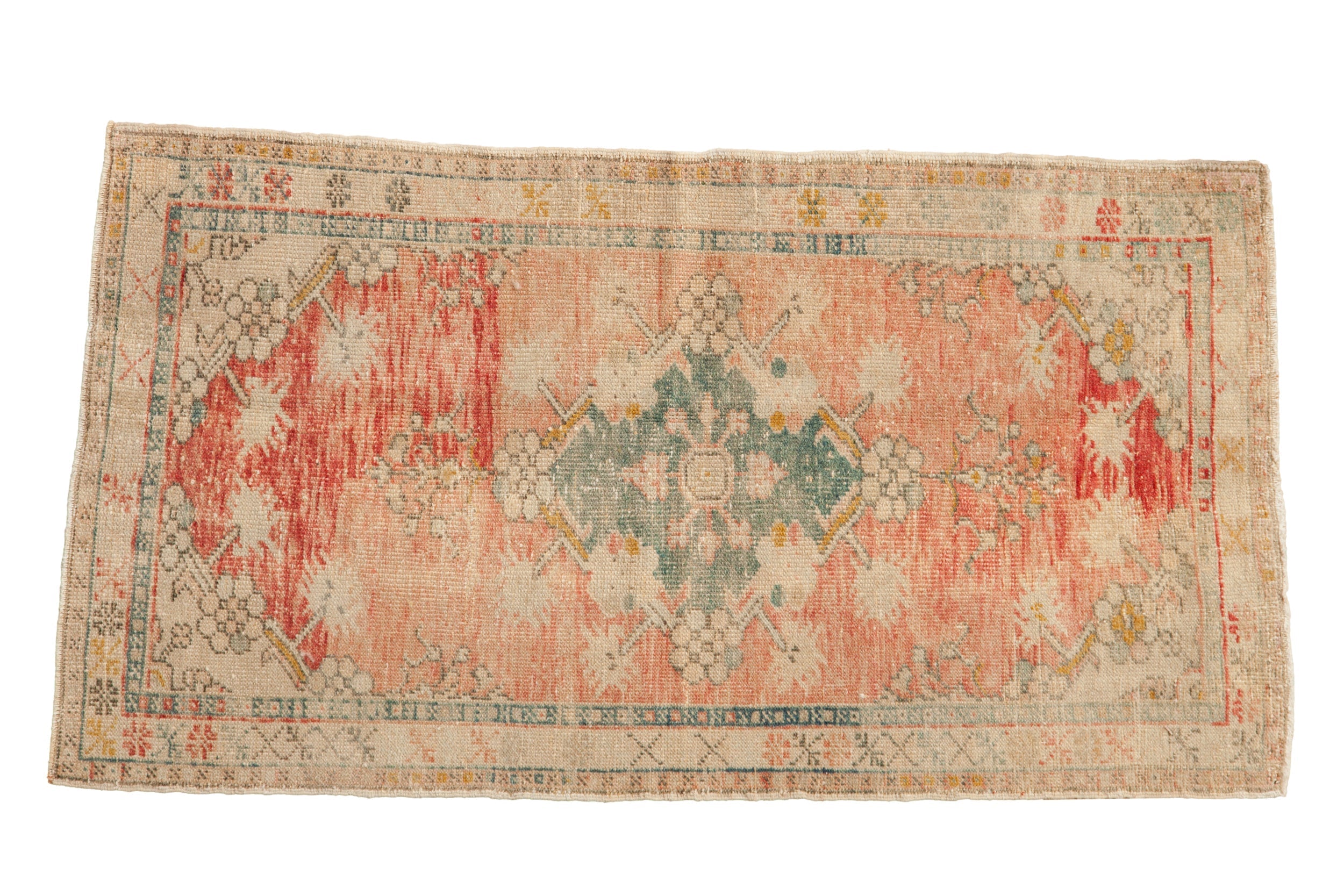 2.5x4.5 Vintage Distressed Oushak Rug by Old New House® - main product image for Resin Society