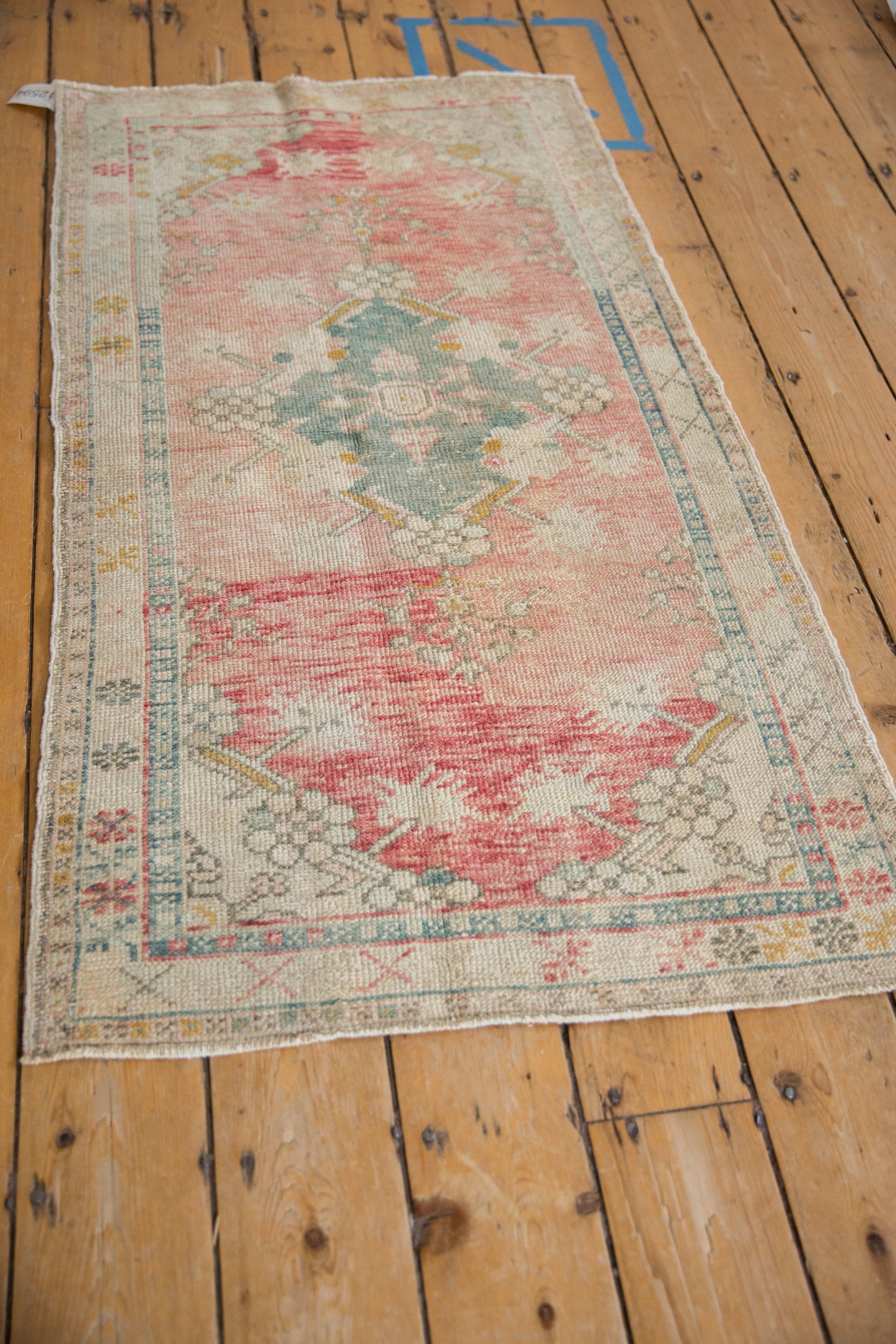 2.5x4.5 Vintage Distressed Oushak Rug by Old New House® - product image 5 for Resin Society