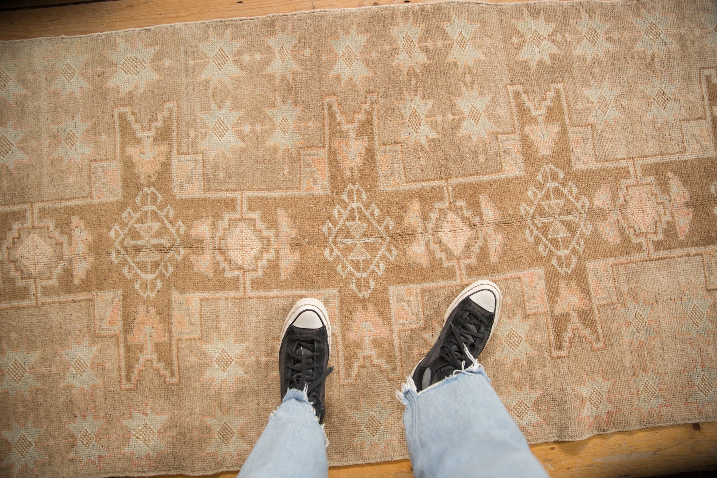 3x7 Vintage Distressed Kars Rug Runner by Old New House® - product image 2 for Resin Society