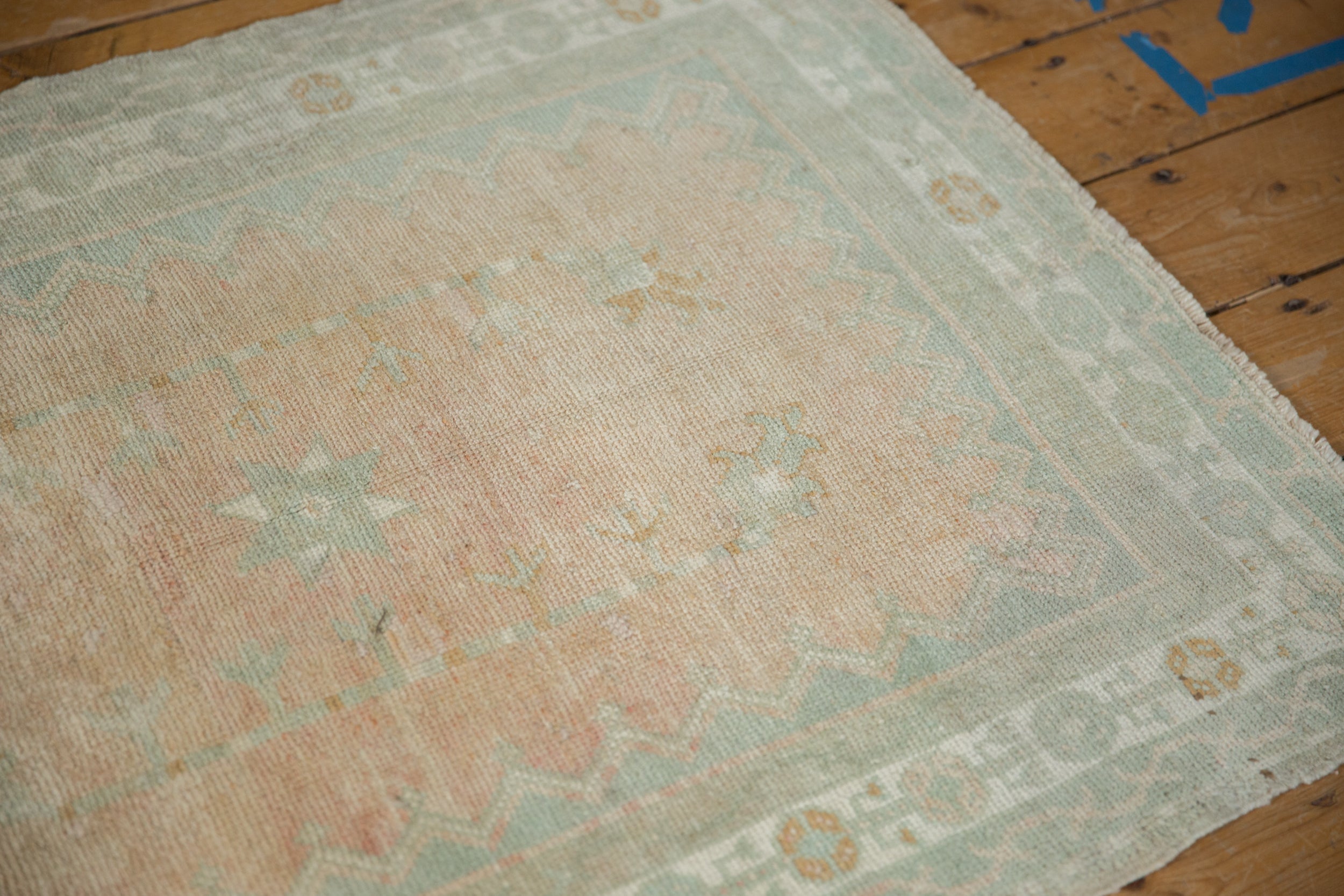 3x4 Vintage Distressed Oushak Square Rug by Old New House® - product image 7 for Resin Society