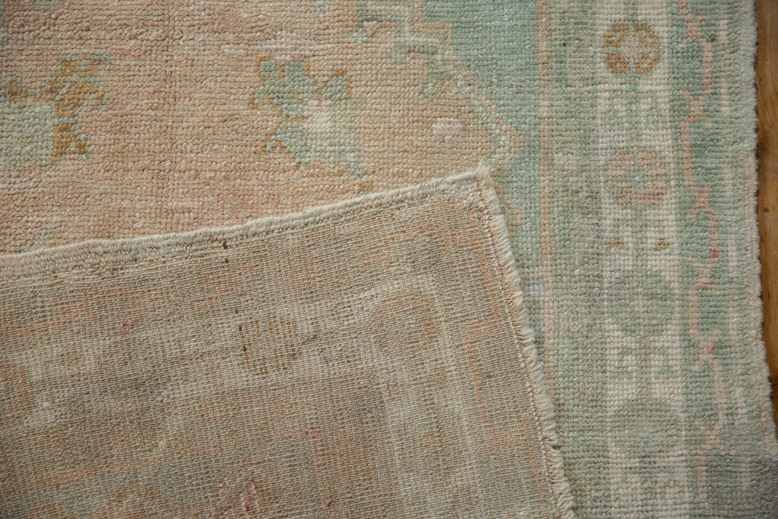 3x4 Vintage Distressed Oushak Square Rug by Old New House® - product image 10 for Resin Society