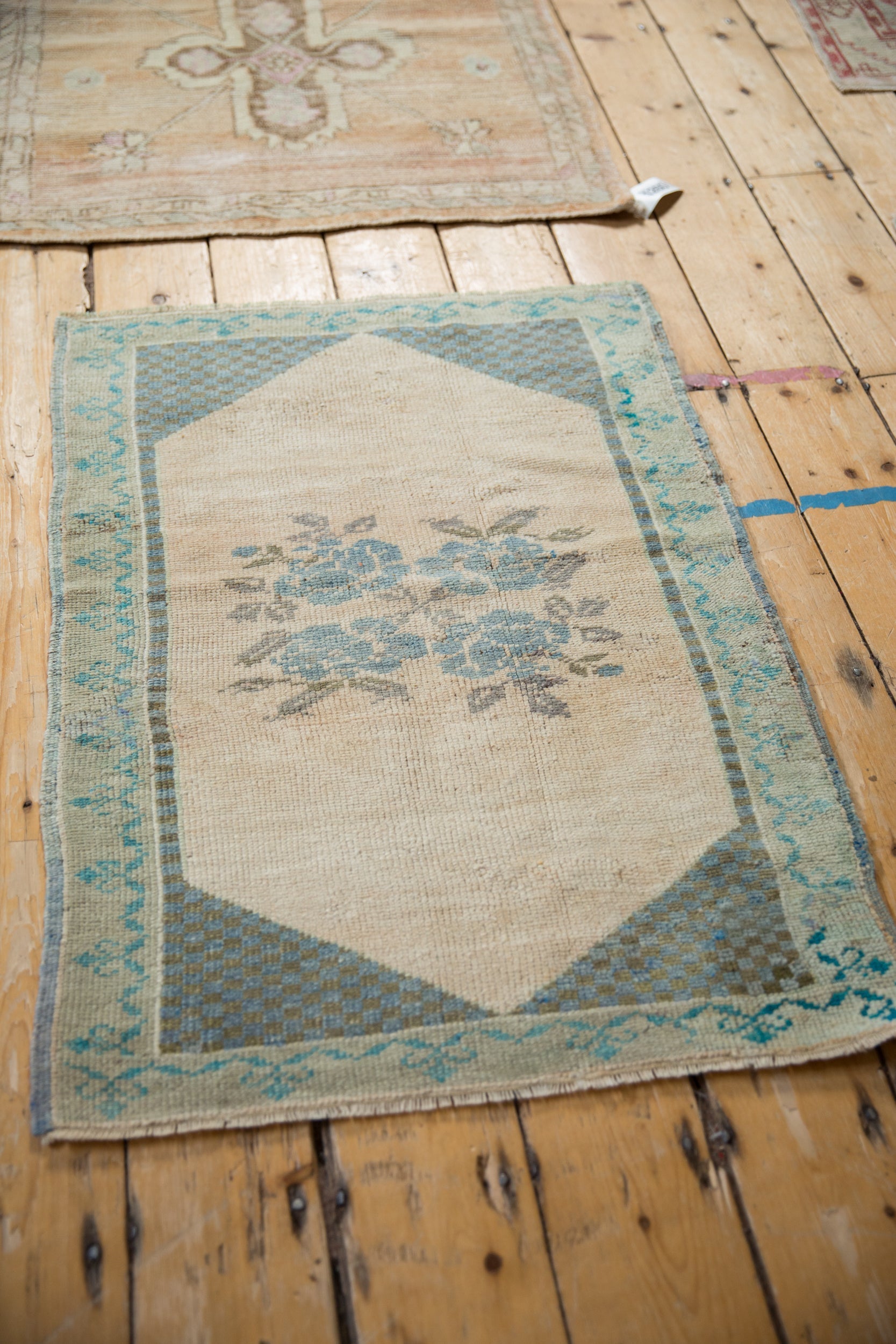 2x3 Vintage Distressed Oushak Rug Mat by Old New House® - product image 6 for Resin Society