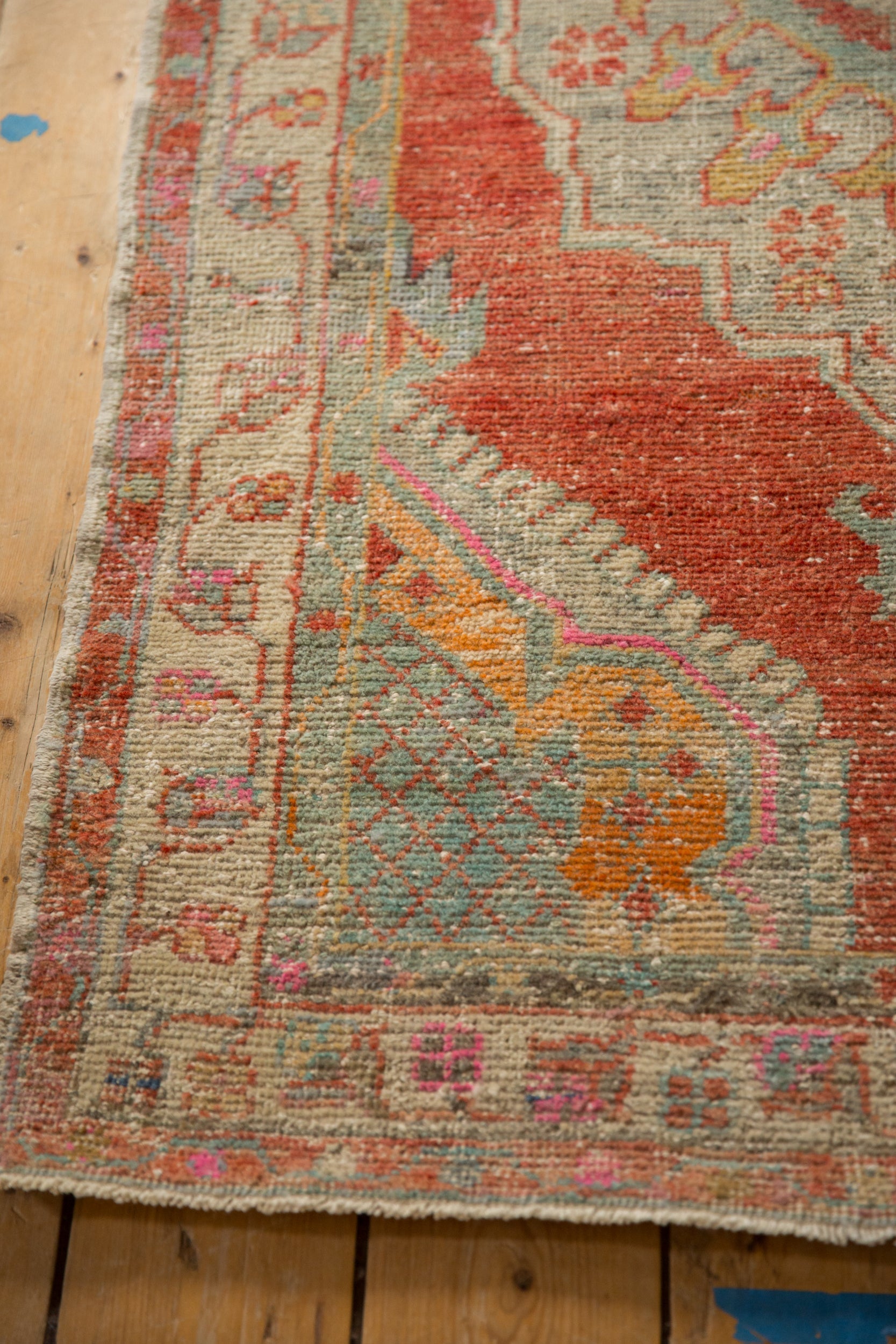3x5.5 Vintage Distressed Oushak Rug by Old New House® - product image 7 for Resin Society