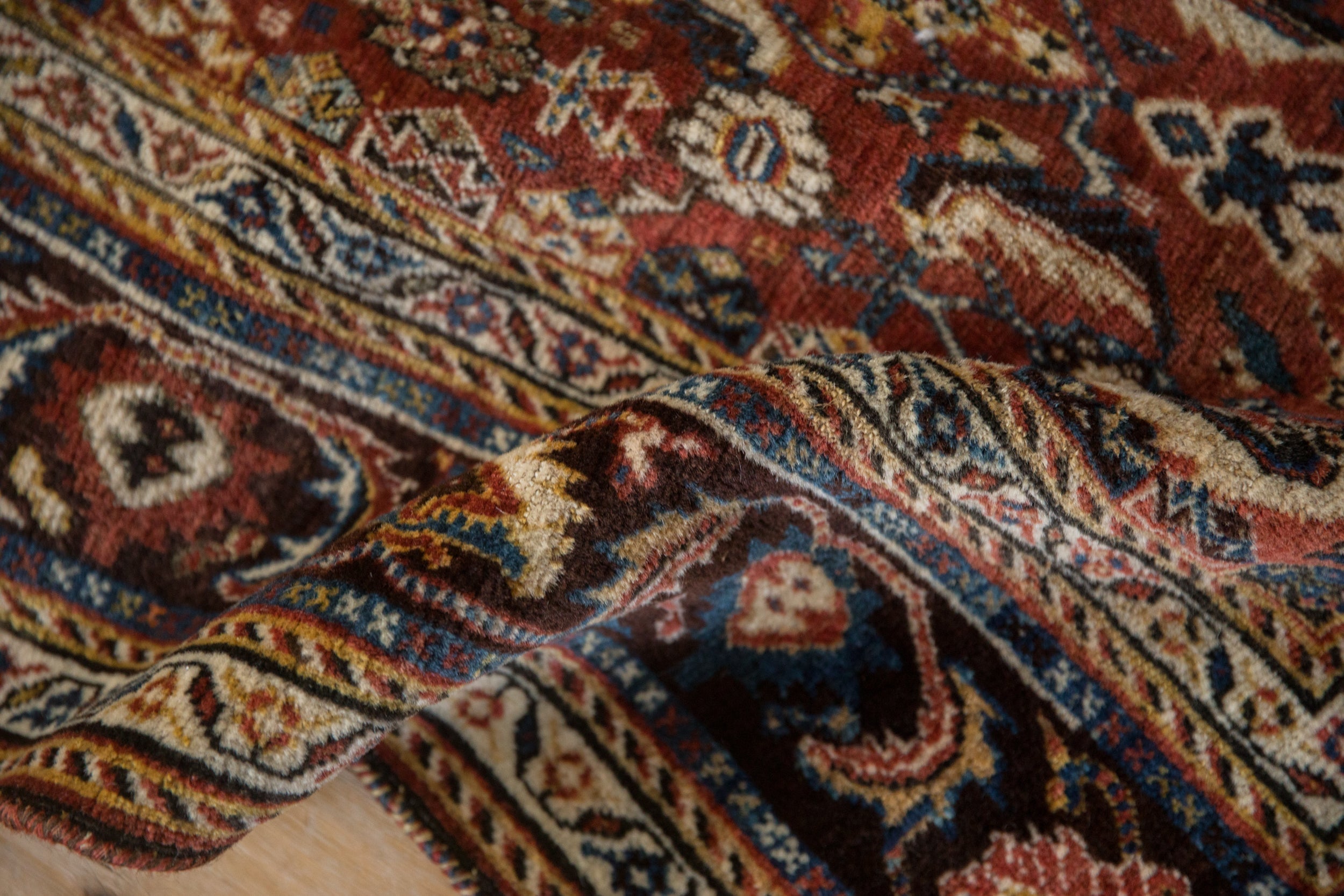 4.5x7.5 Antique Fine Qashqai Rug by Old New House® - product image 8 for Resin Society