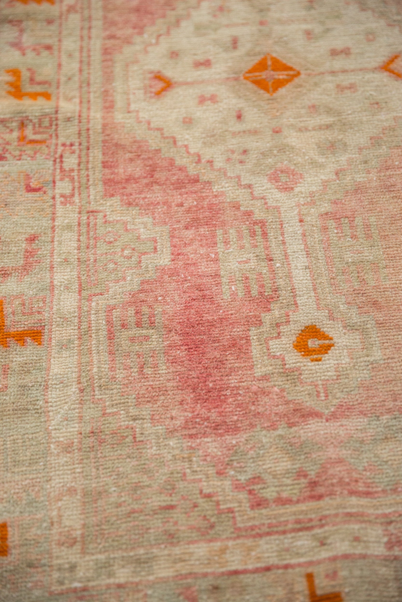 2.5x5 Vintage Distressed Oushak Rug Runner by Old New House® - product image 5 for Resin Society