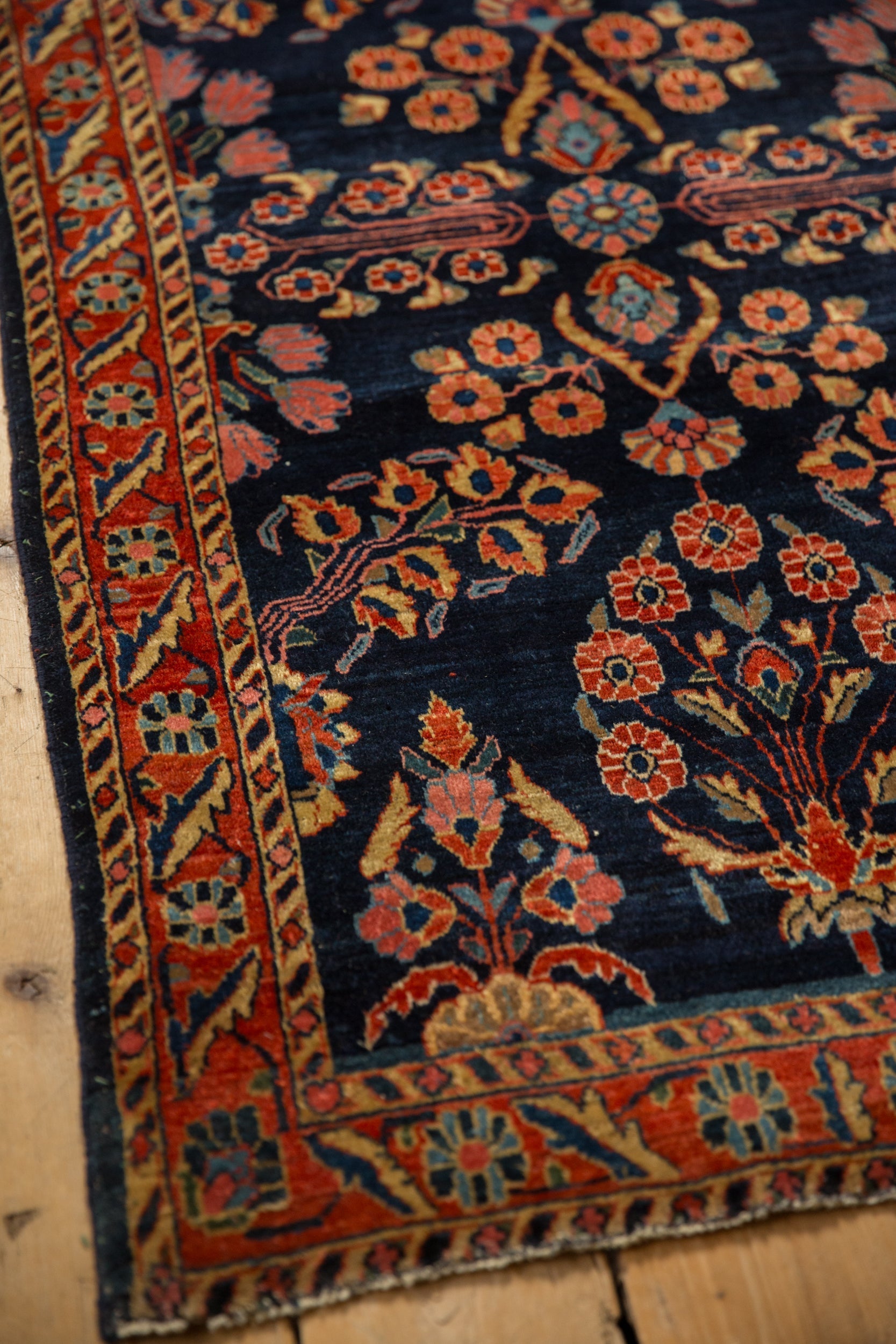 2.5x5 Antique Mohajeran Sarouk Rug Runner by Old New House® - product image 9 for Resin Society