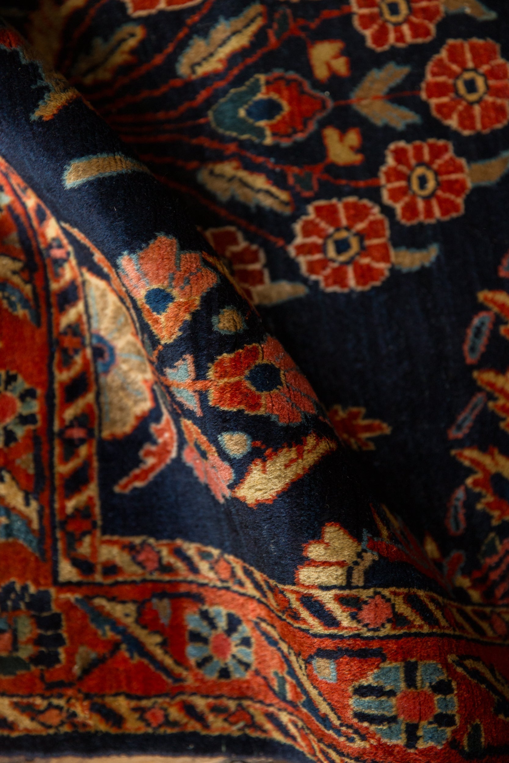 2.5x5 Antique Mohajeran Sarouk Rug Runner by Old New House® - product image 11 for Resin Society