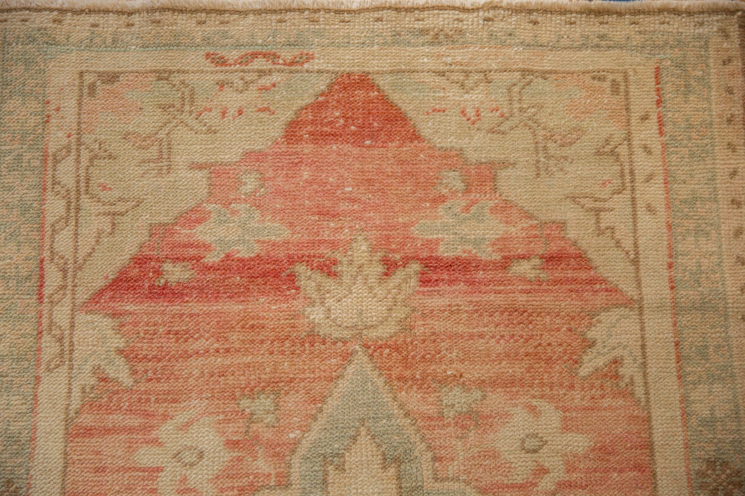 2.5x4.5 Vintage Distressed Oushak Rug by Old New House® - product image 3 for Resin Society