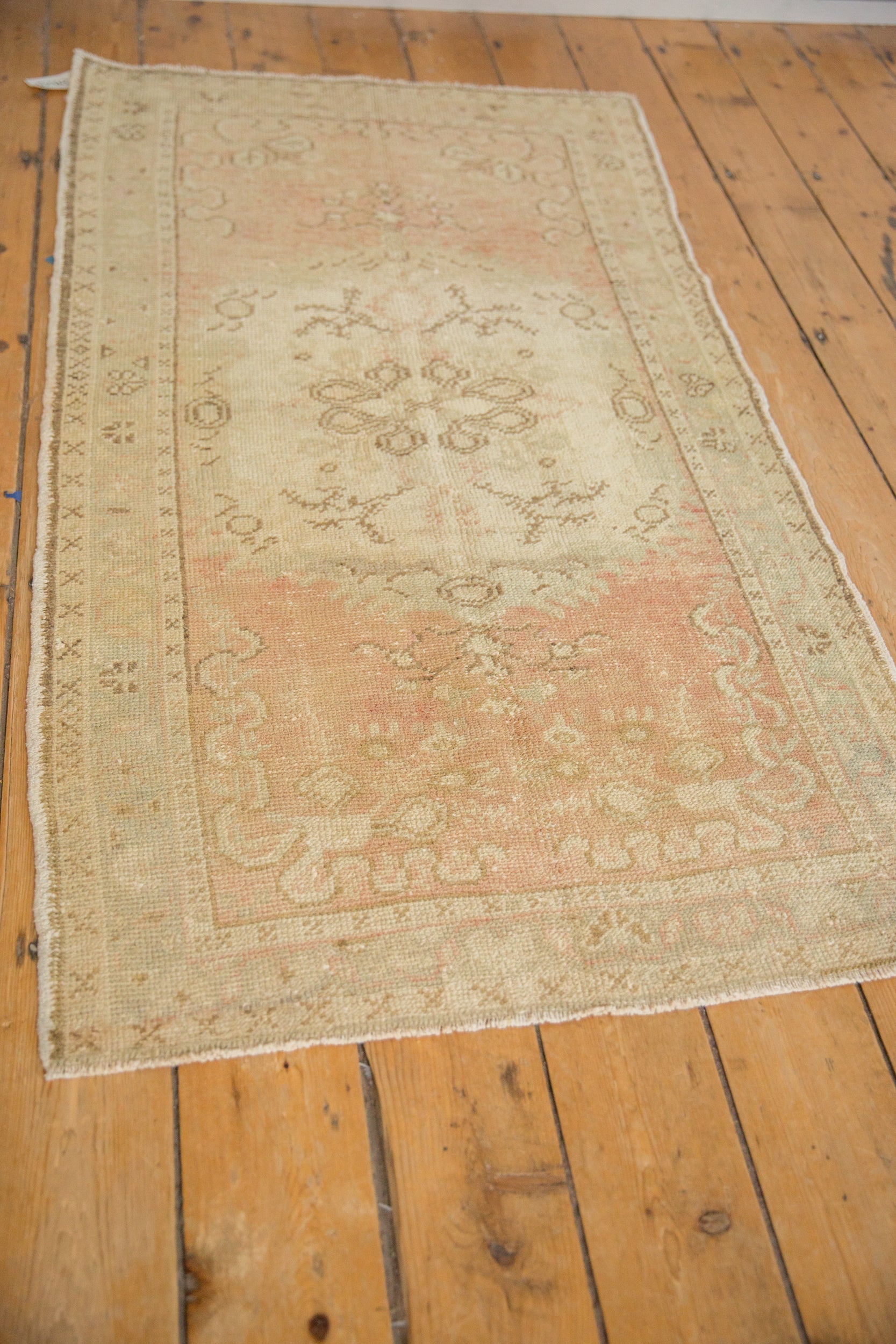 3x5.5 Vintage Distressed Oushak Rug by Old New House® - product image 4 for Resin Society