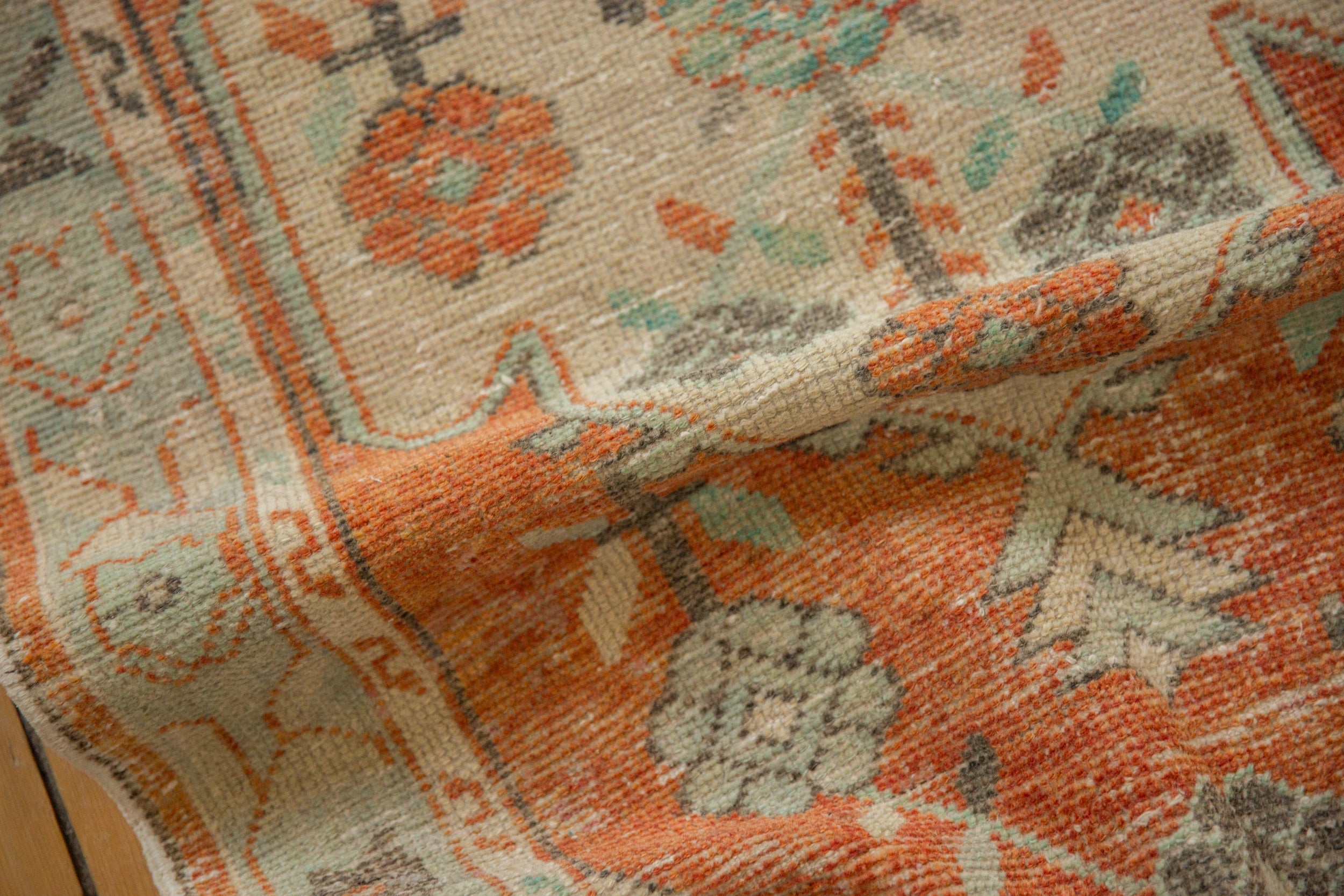2.5x5 Vintage Distressed Oushak Rug Runner by Old New House® - product image 8 for Resin Society