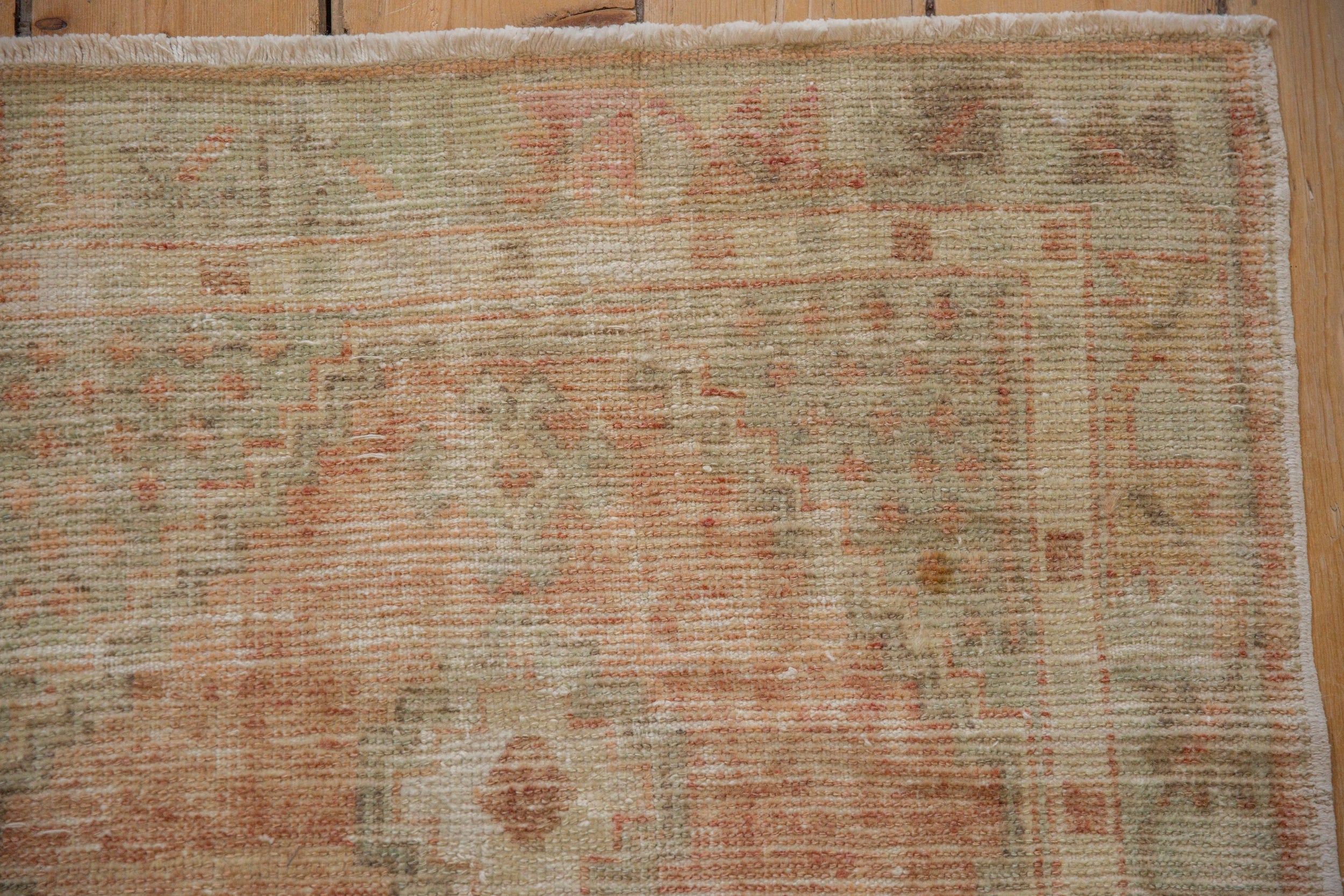 2.5x5 Vintage Distressed Oushak Rug Runner by Old New House® - product image 4 for Resin Society