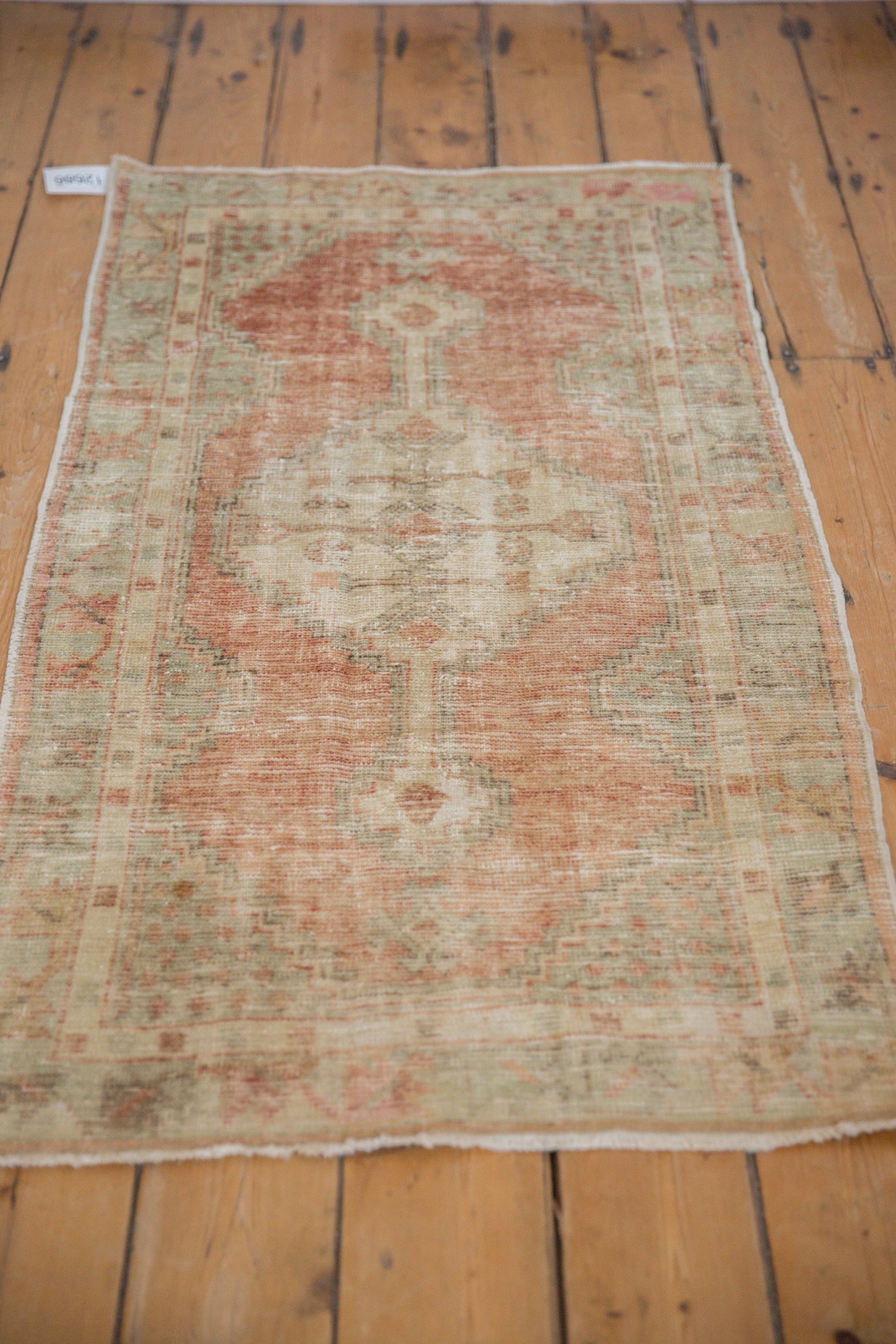 2.5x5 Vintage Distressed Oushak Rug Runner by Old New House® - product image 5 for Resin Society