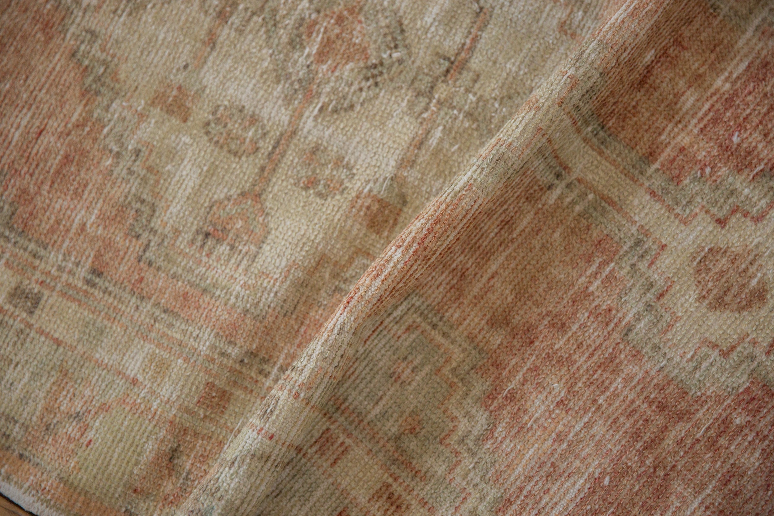 2.5x5 Vintage Distressed Oushak Rug Runner by Old New House® - product image 7 for Resin Society