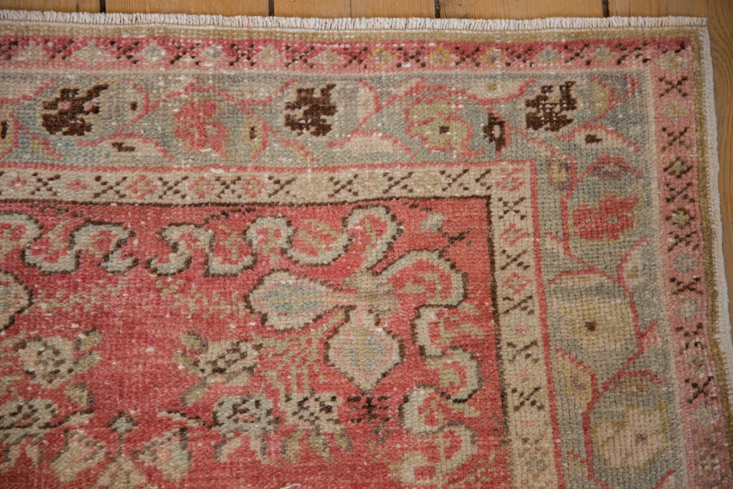 3x5.5 Vintage Distressed Oushak Rug by Old New House® - product image 3 for Resin Society