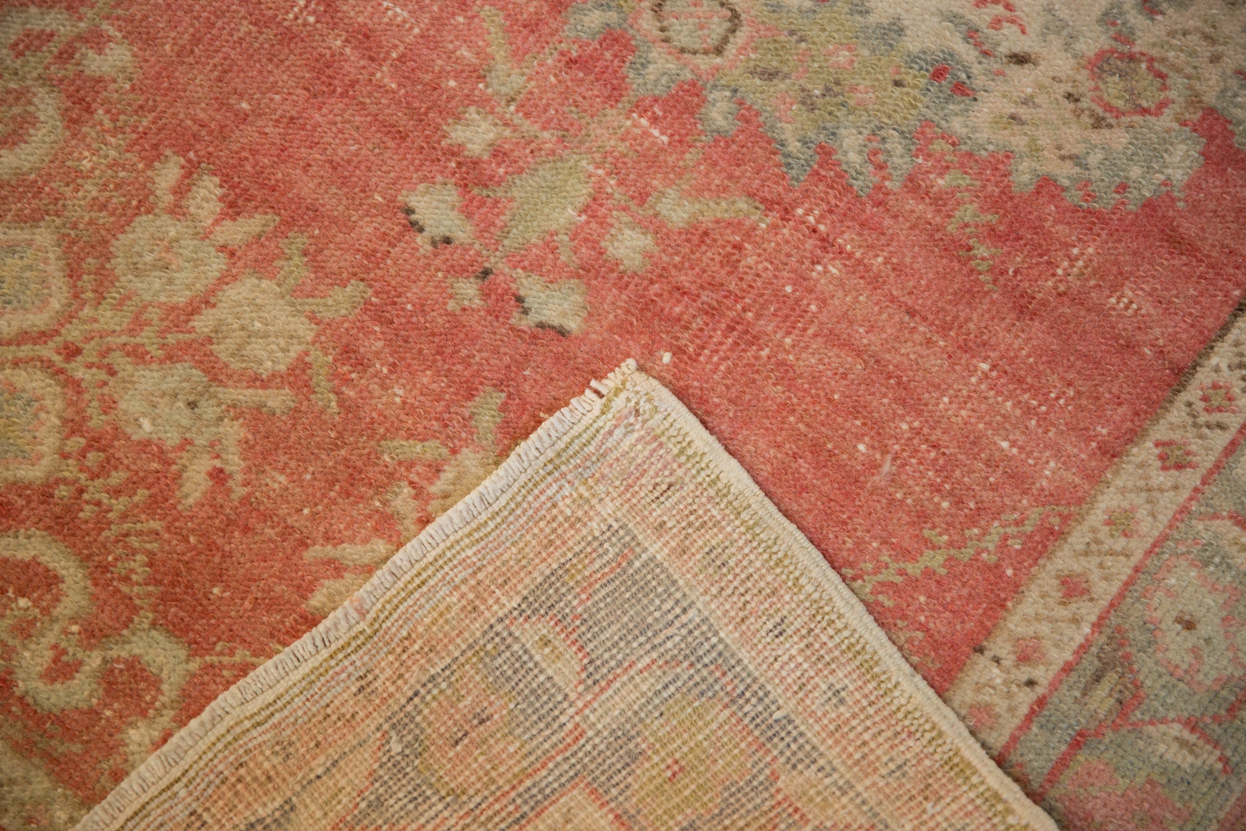 3x5.5 Vintage Distressed Oushak Rug by Old New House® - product image 10 for Resin Society