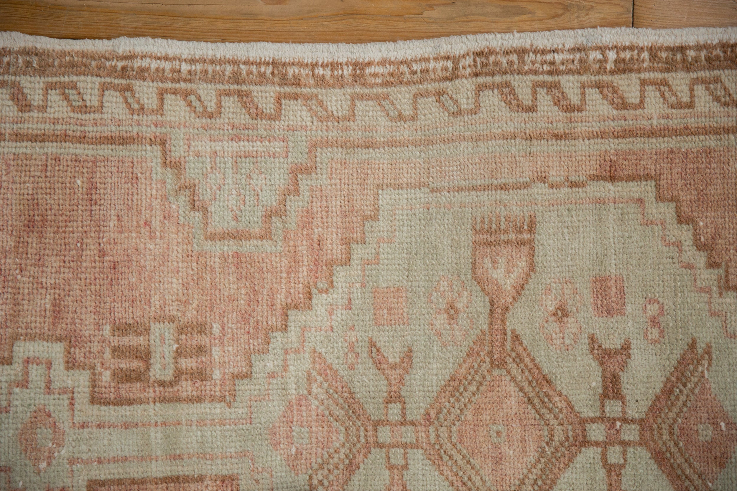 2x4 Vintage Distressed Oushak Rug Runner