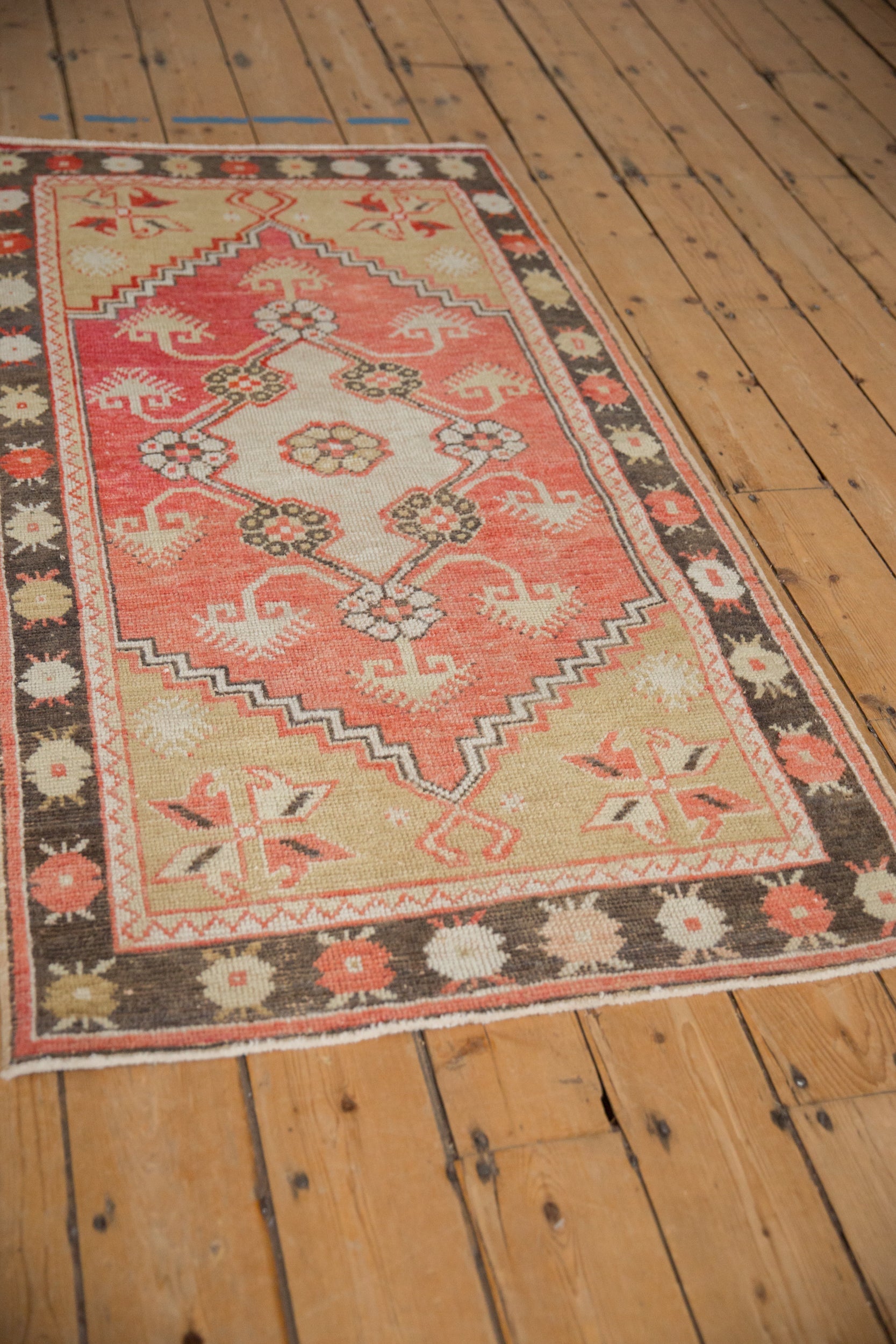 3x5.5 Vintage Distressed Oushak Rug by Old New House® - product image 7 for Resin Society
