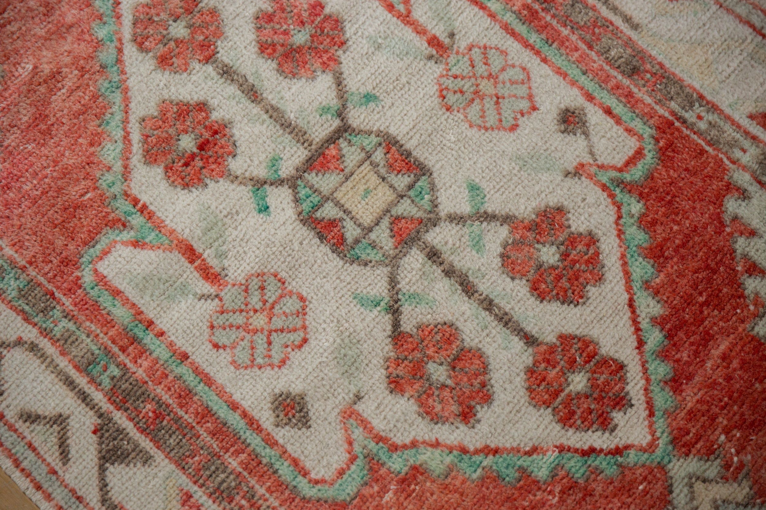 2.5x5.5 Vintage Distressed Oushak Rug Runner by Old New House® - product image 10 for Resin Society