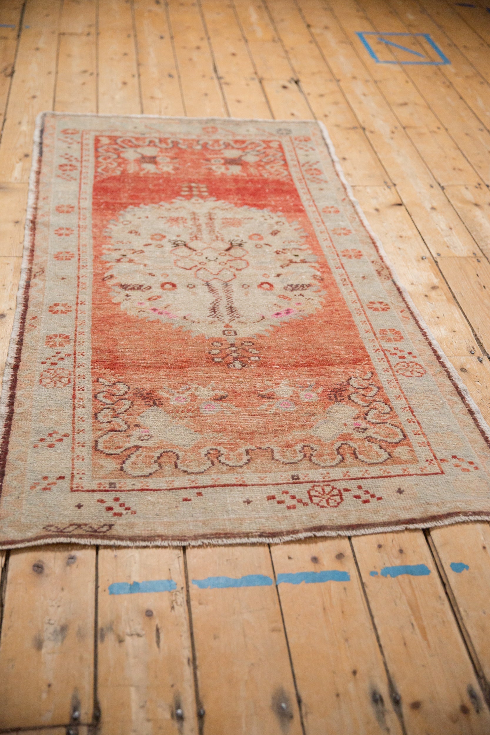 3x6 Vintage Distressed Oushak Rug Runner by Old New House® - product image 7 for Resin Society