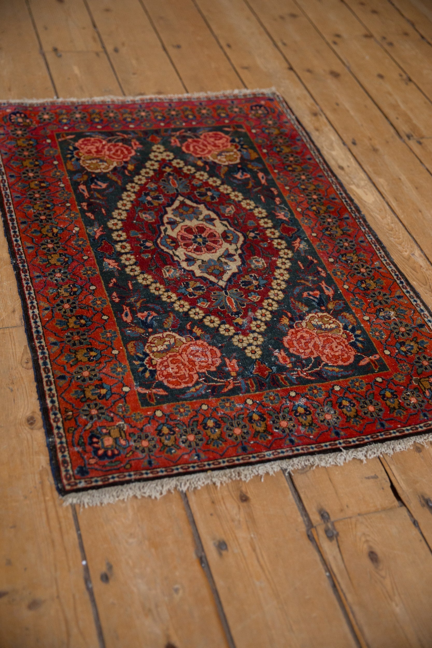 2x3 Vintage Fine Kashan Rug Mat by Old New House® - product image 4 for Resin Society