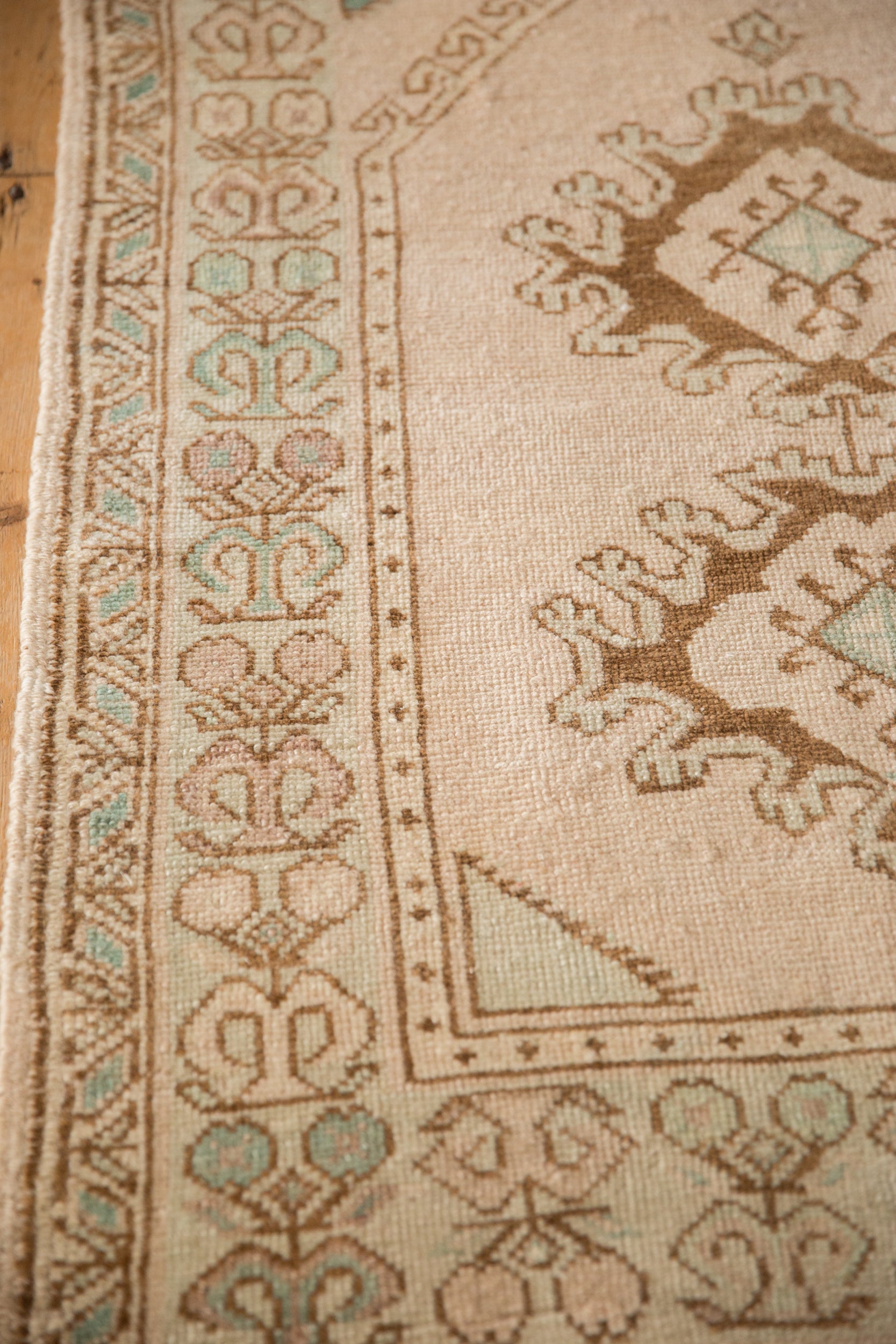 3x4.5 Vintage Distressed Oushak Rug by Old New House® - product image 5 for Resin Society